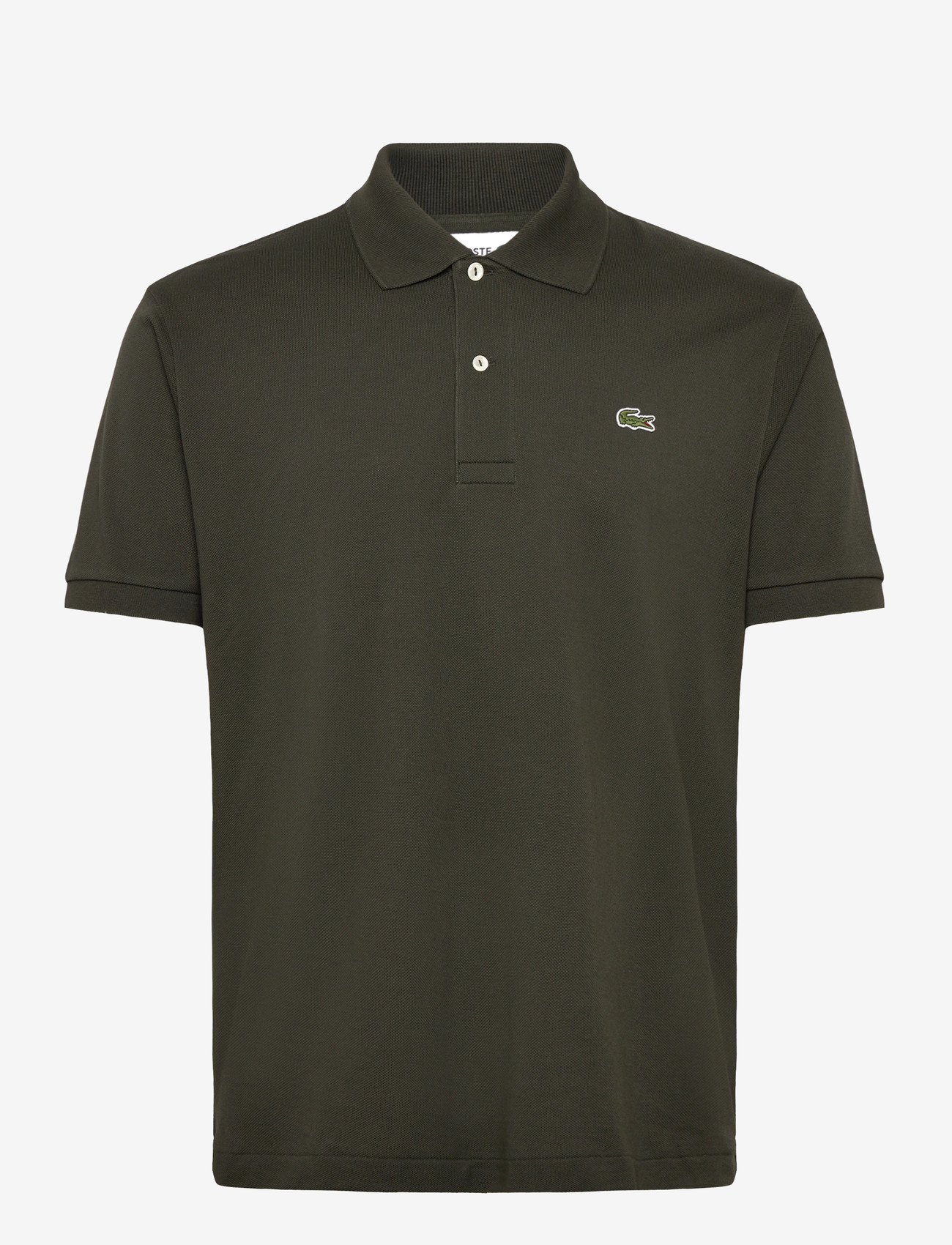 Lacoste - Classic Fit L1212 Original Polo Shirt - kortärmade pikéer - khaki green - 0