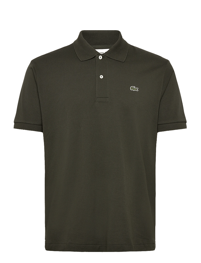 Lacoste - Classic Fit L1212 Original Polo Shirt - kortærmede poloer - khaki green - 0