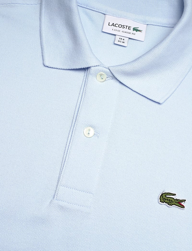 Lacoste - Classic Fit L1212 Original Polo Shirt - kortärmade pikéer - light blue - 2