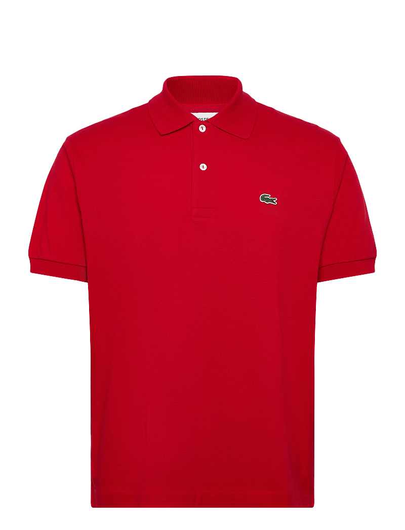 Lacoste - Classic Fit L1212 Original Polo Shirt - kortärmade pikéer - red - 0