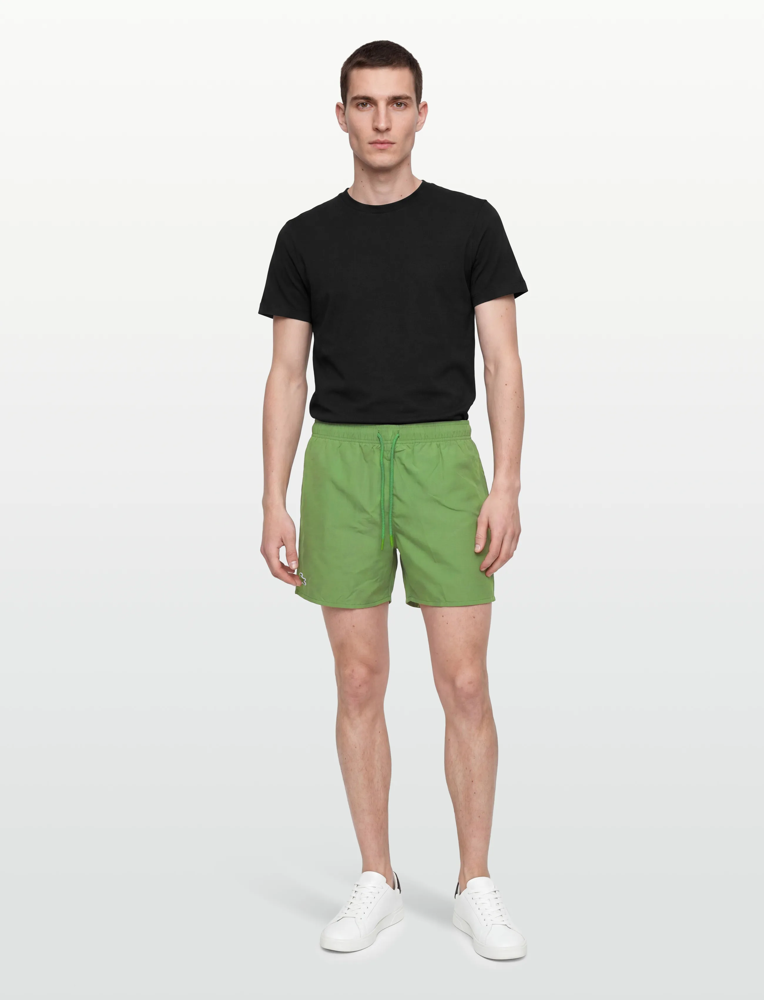 Lacoste 1Hm1 Men's Swimming Trunks, Mænd, Badeshorts, Grøn, Str: S