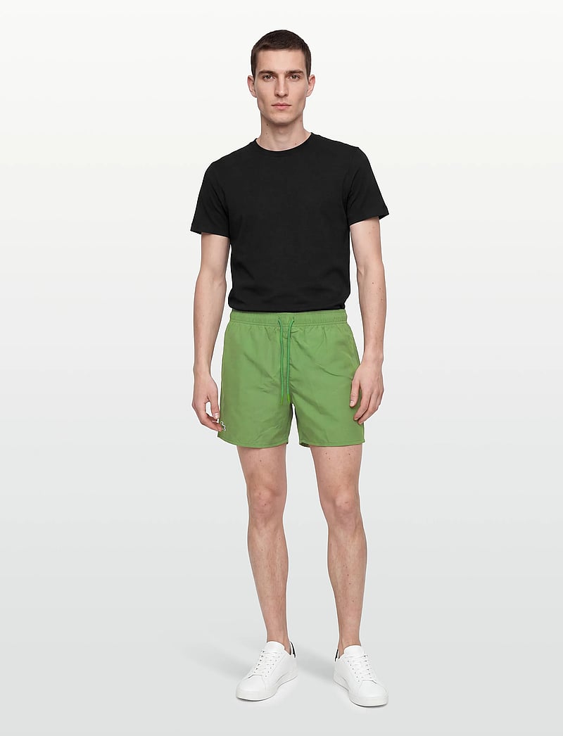 Lacoste - 1HM1 Men's swimming trunks - lamb's lettuce/green - 0