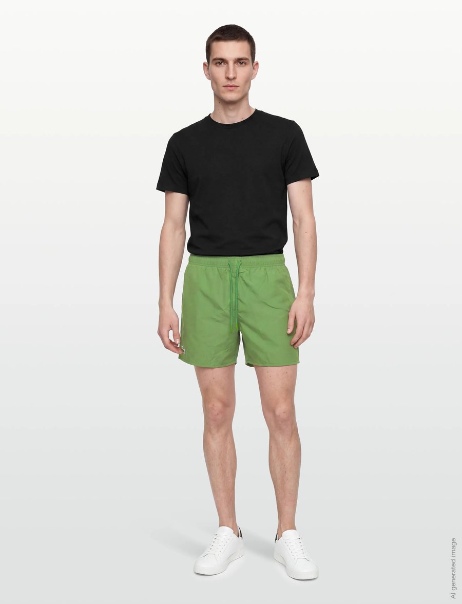 Lacoste - SWIMWEAR - lamb's lettuce/green - 0
