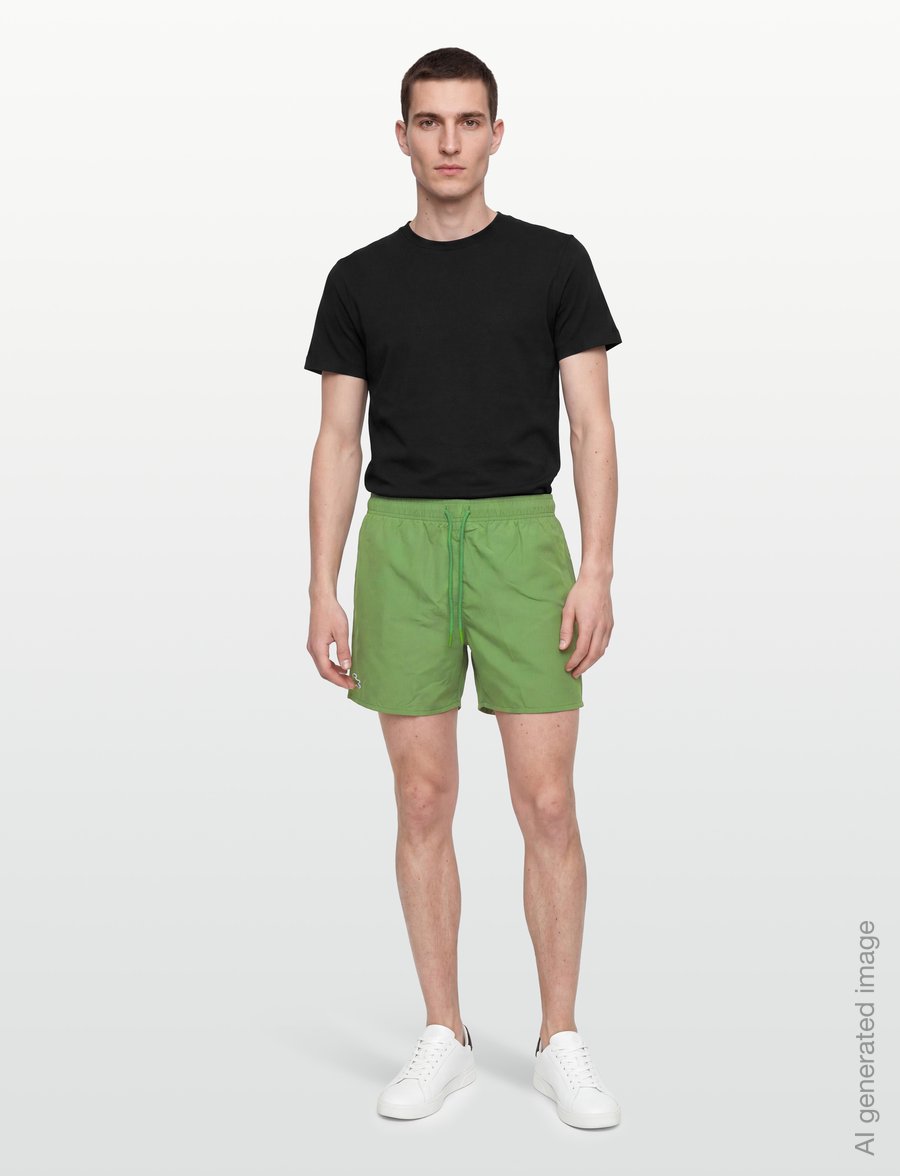 Lacoste - 1HM1 Men's swimming trunks - badeshorts - lamb's lettuce/green - 0