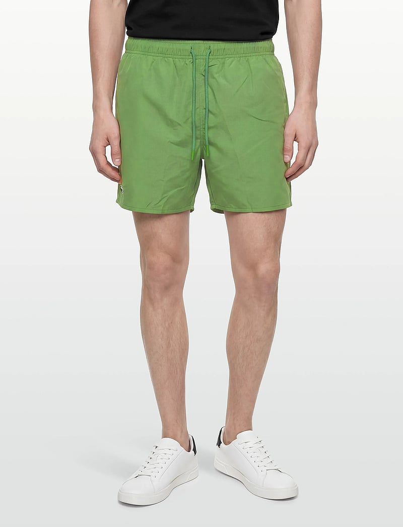 Lacoste - 1HM1 Men's swimming trunks - lamb's lettuce/green - 4