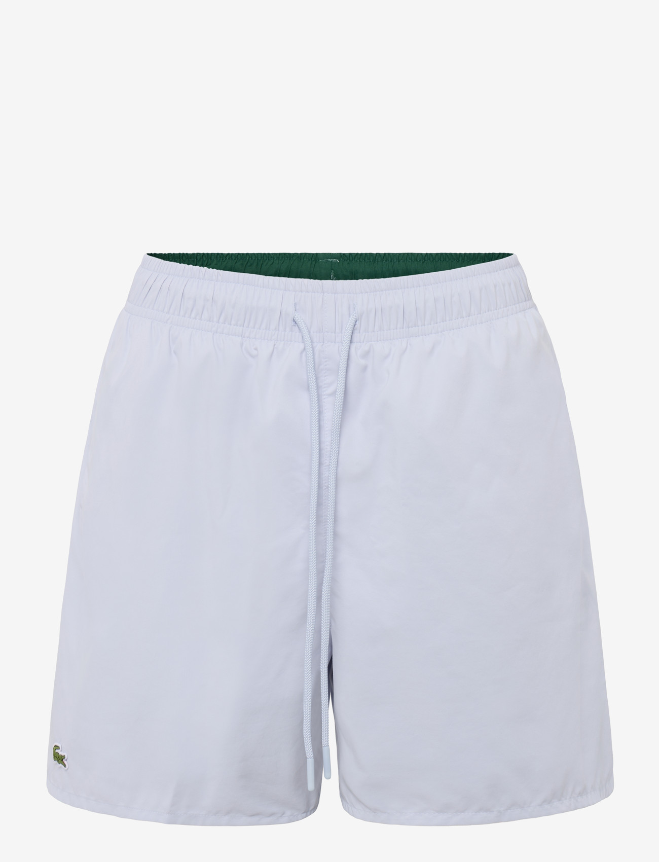 Lacoste 1HM1 Men's swimming trunks - Tøj - PHOENIX BLUE/GREEN / white