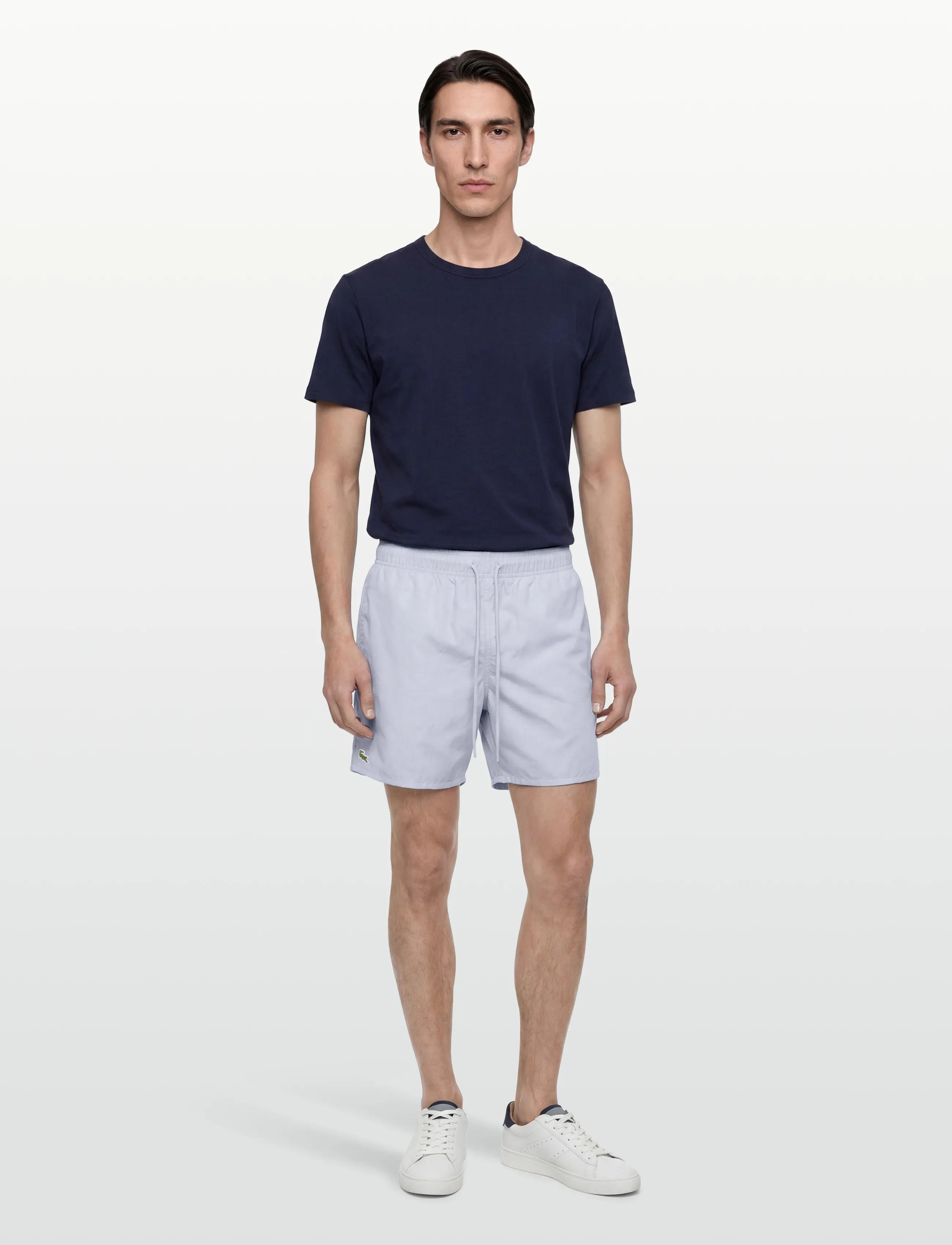 Lacoste 1Hm1 Men's Swimming Trunks, L, Bademode, Weiß - Shorts, Männerswear