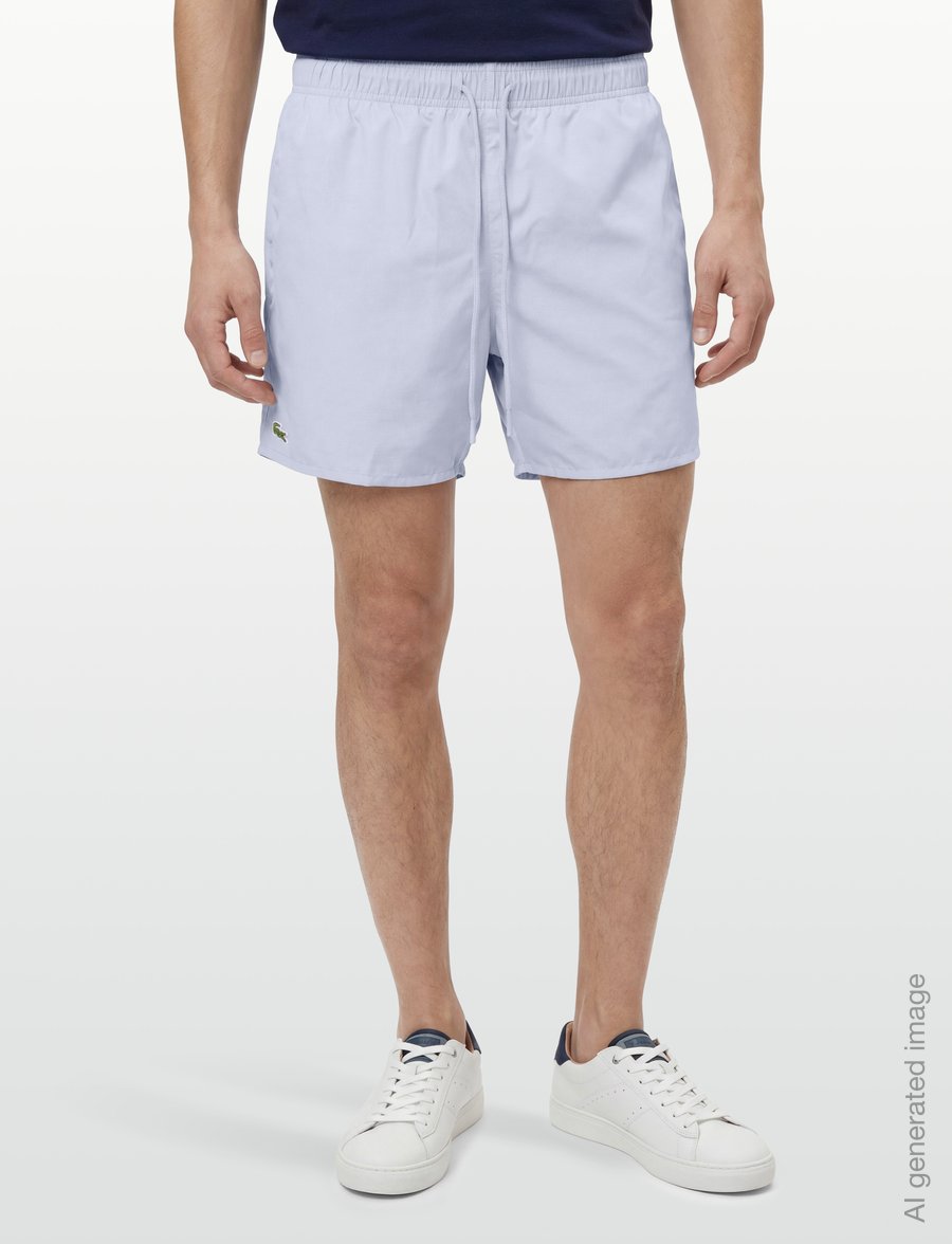 Lacoste - 1HM1 Men's swimming trunks - ujumispüksid - phoenix blue/green - 4