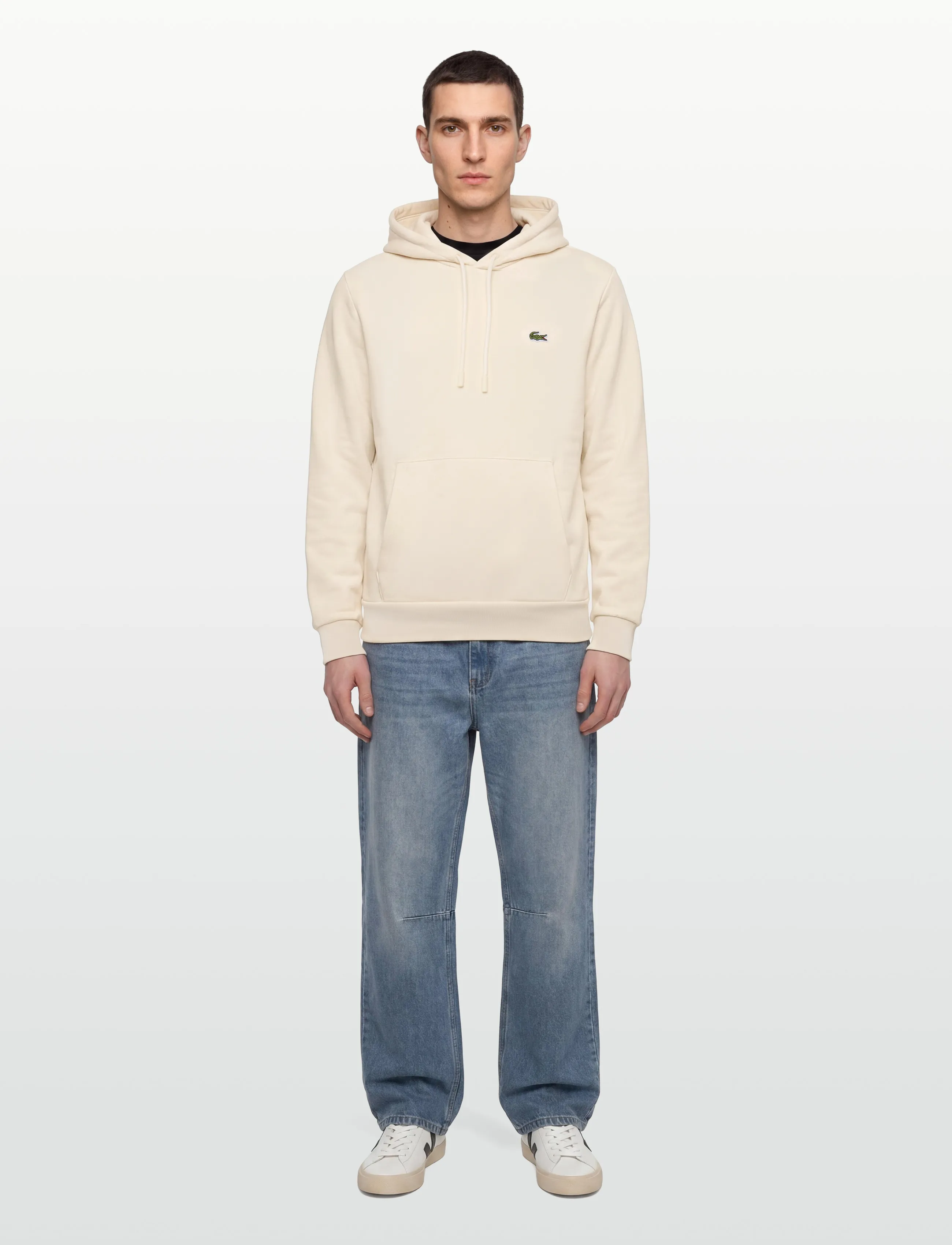 Lacoste 1Hs1 Men's Sweatshirt, XL, Sweatshirts & Hoodies, Creme - Männerswear