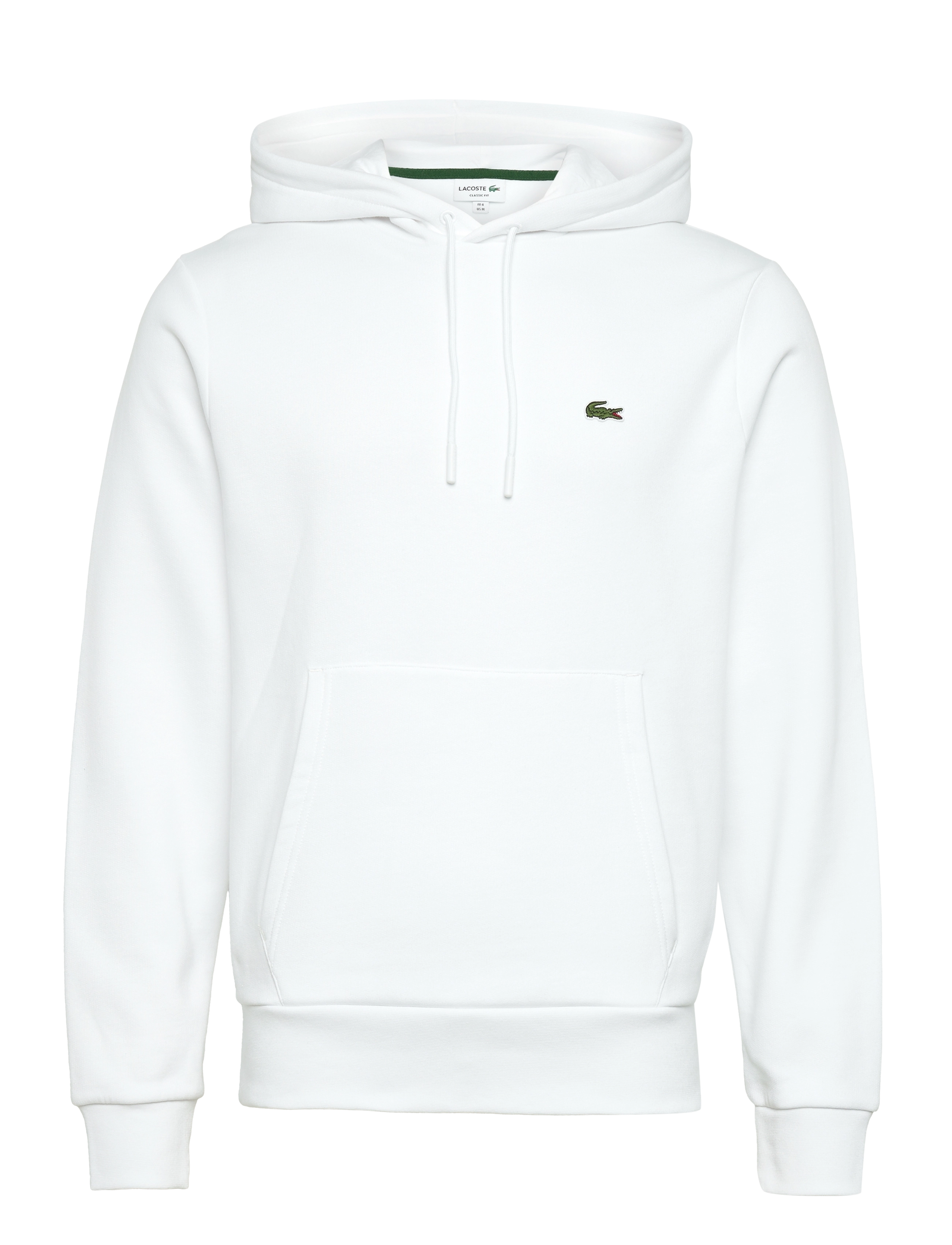 Lacoste 1HS1 Men's sweatshirt - Kapuzenpullover - WHITE / white
