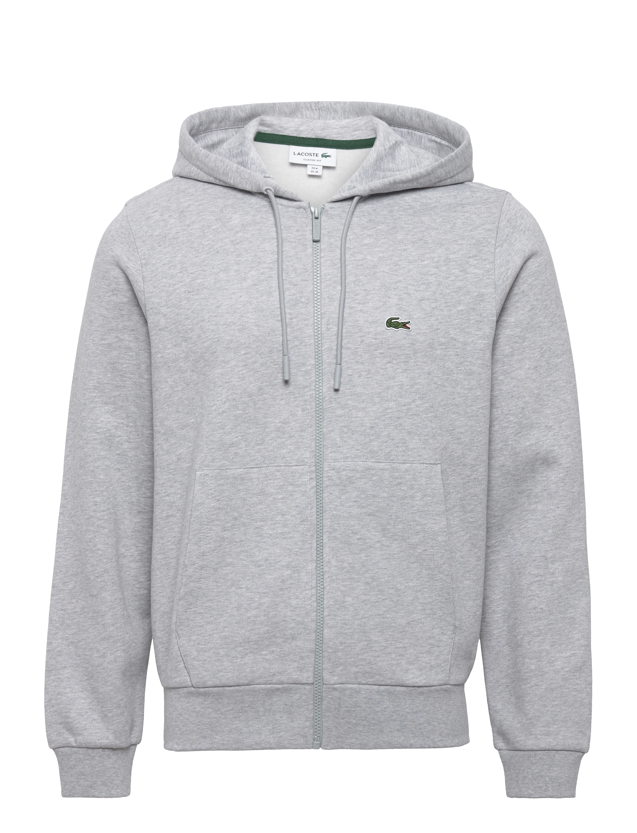 Lacoste 1HS1 Men's sweatshirt - Kapuzenpullover - SILVER CHINE / grey