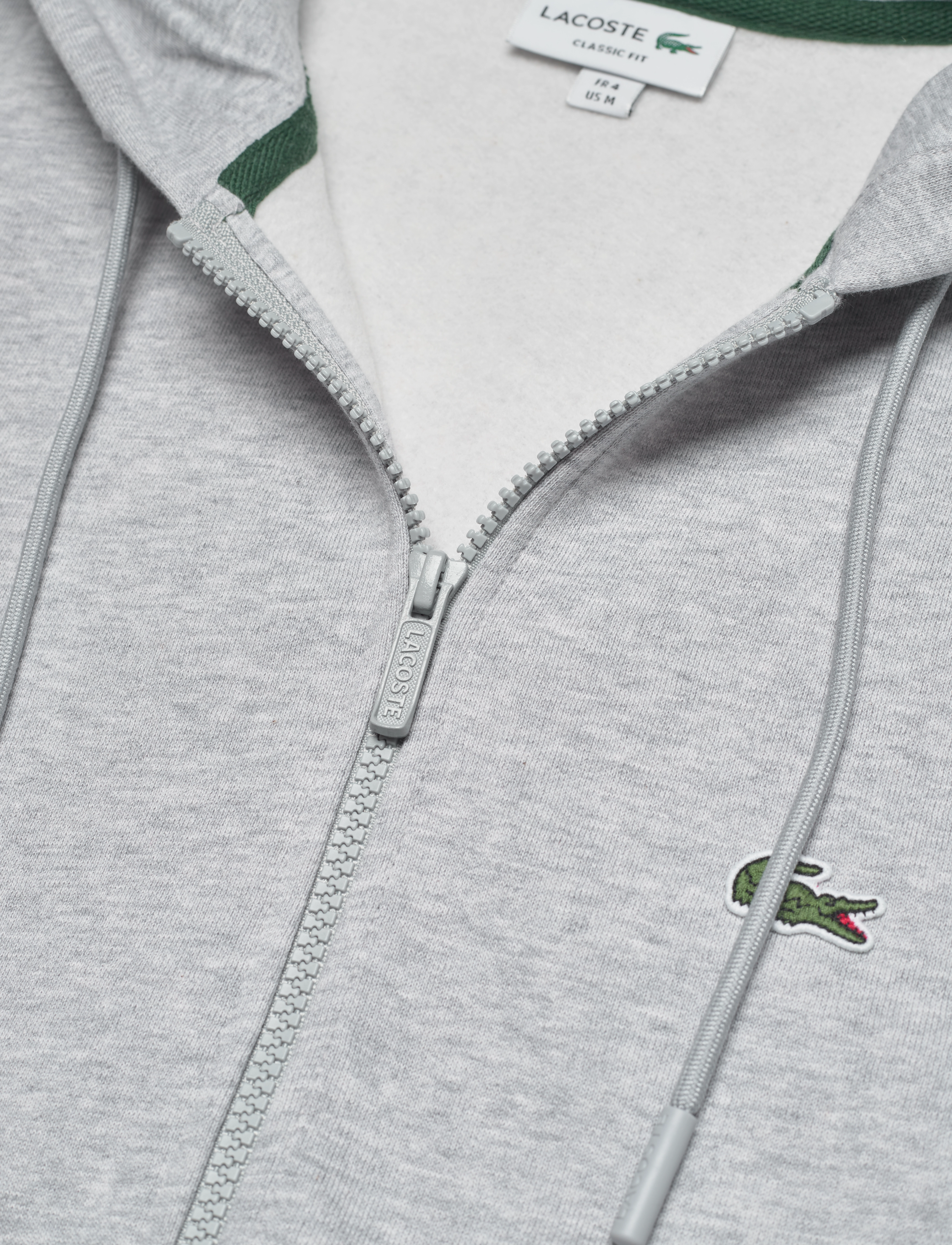 Lacoste - 1HS1 Men's sweatshirt - sweatshirts - silver chine - 3