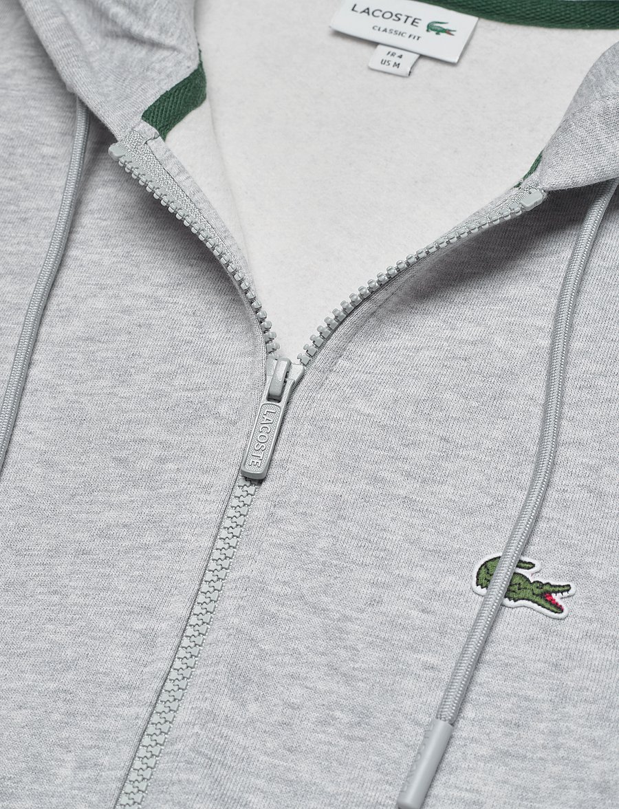 Lacoste - 1HS1 Men's sweatshirt - silver chine - 3