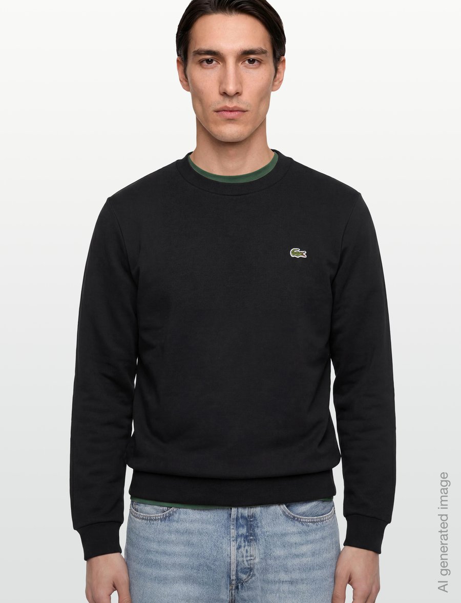 Lacoste - 1HS1 Men's sweatshirt - dressipluusid - black - 3