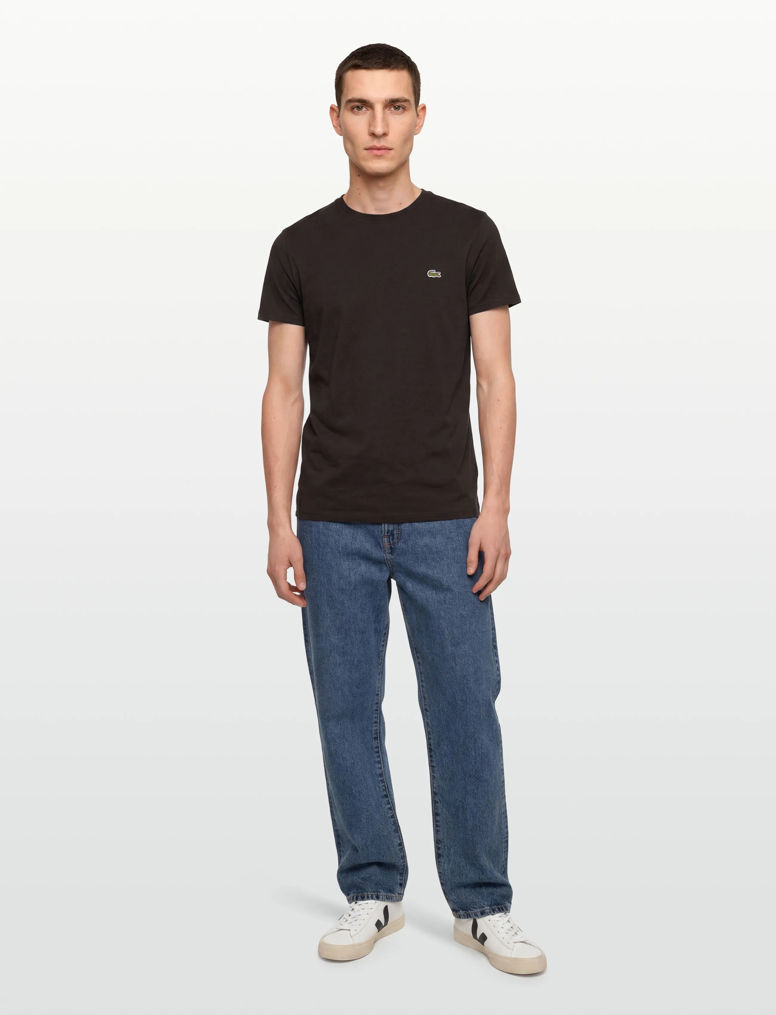 Lacoste 1HT1 Men's tee-shirt - Kläder - BUFFALO / brown