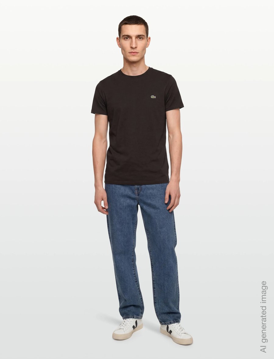 Lacoste - 1HT1 Men's tee-shirt - kurzärmelige t-shirts - buffalo - 0