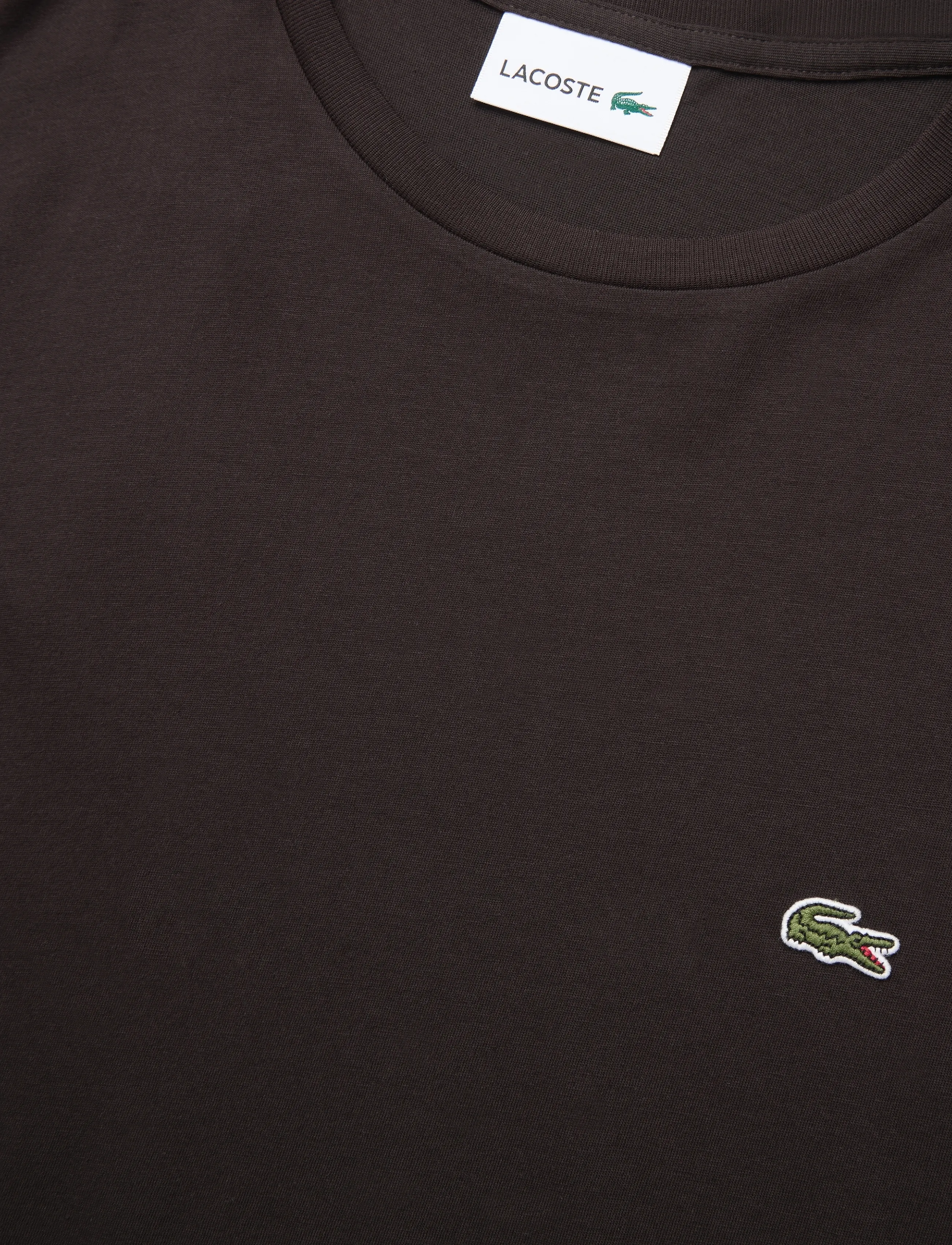 Lacoste - 1HT1 Men's tee-shirt - kortærmede t-shirts - buffalo - 3