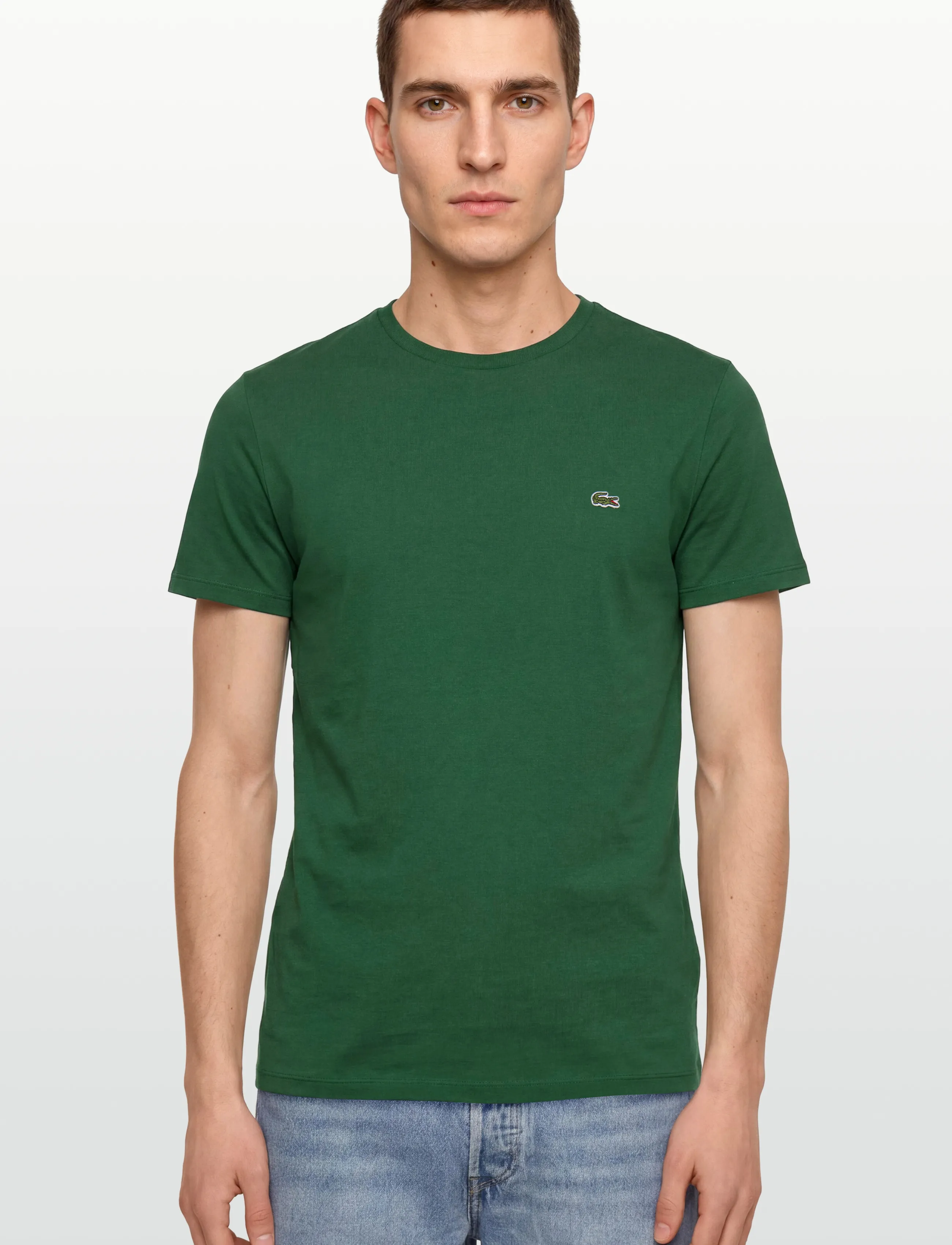 Lacoste - 1HT1 Men's tee-shirt - kurzärmelig - green - 3