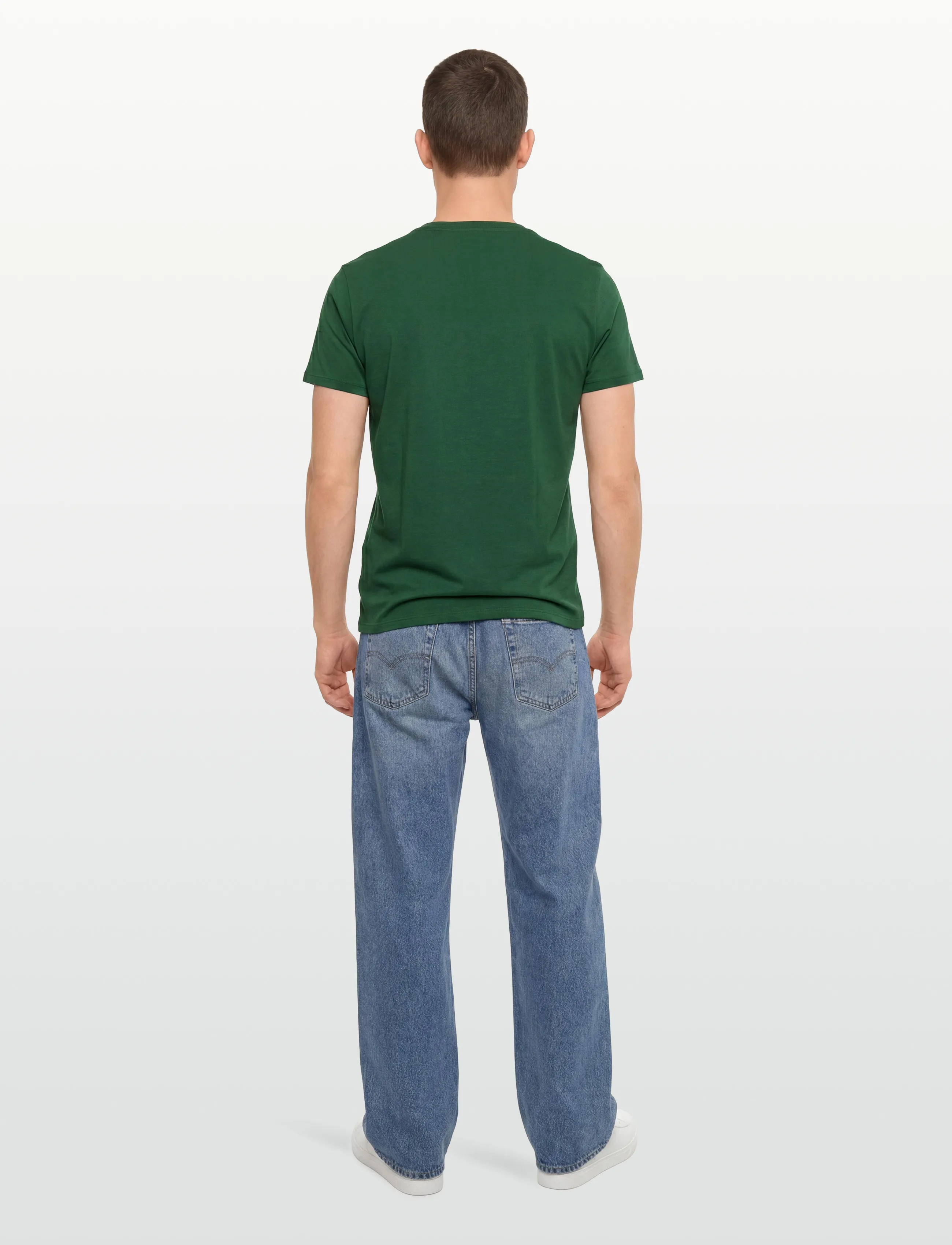 Lacoste - 1HT1 Men's tee-shirt - kurzärmelig - green - 4