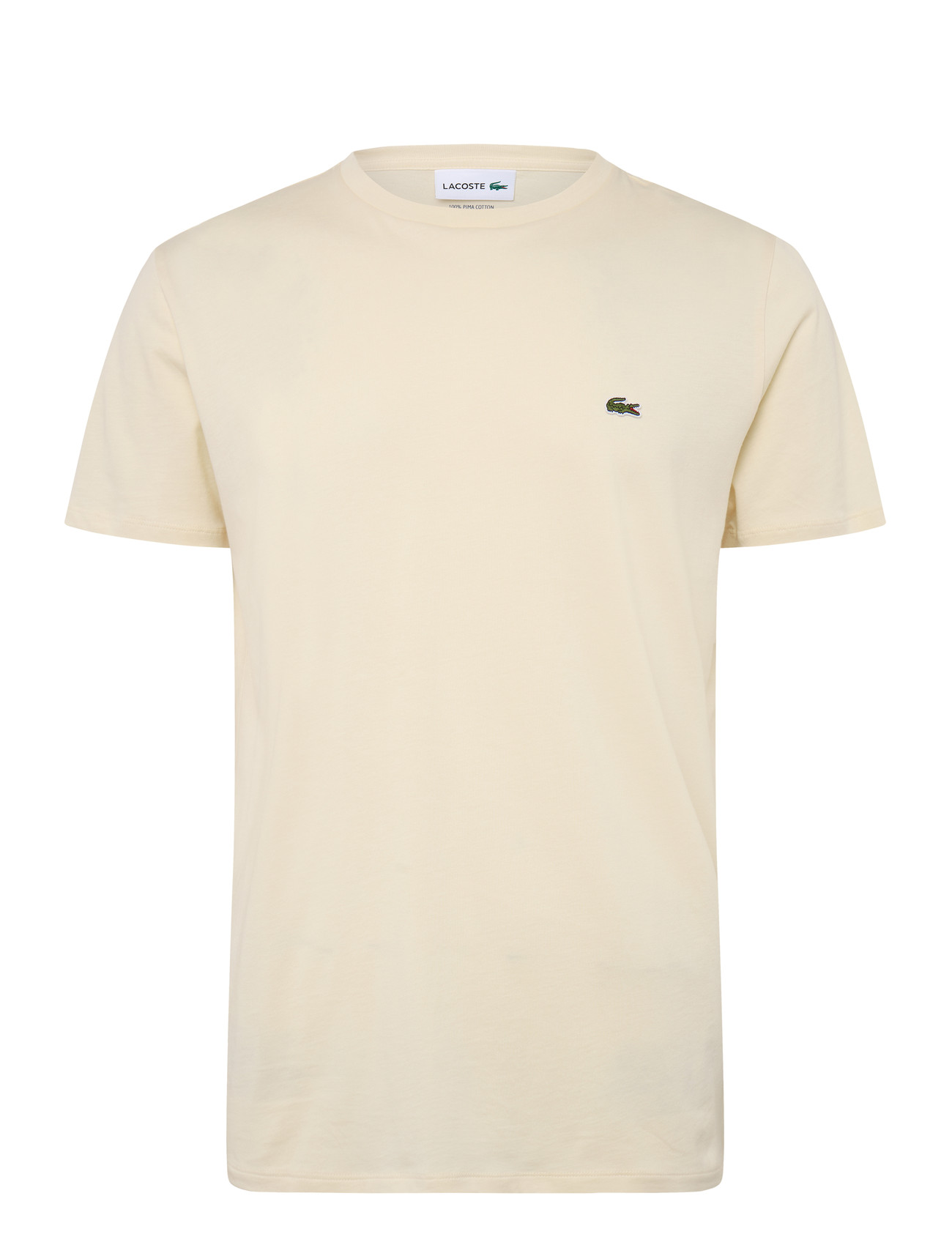 Lacoste - 1HT1 Men's tee-shirt - naturel clair - 0