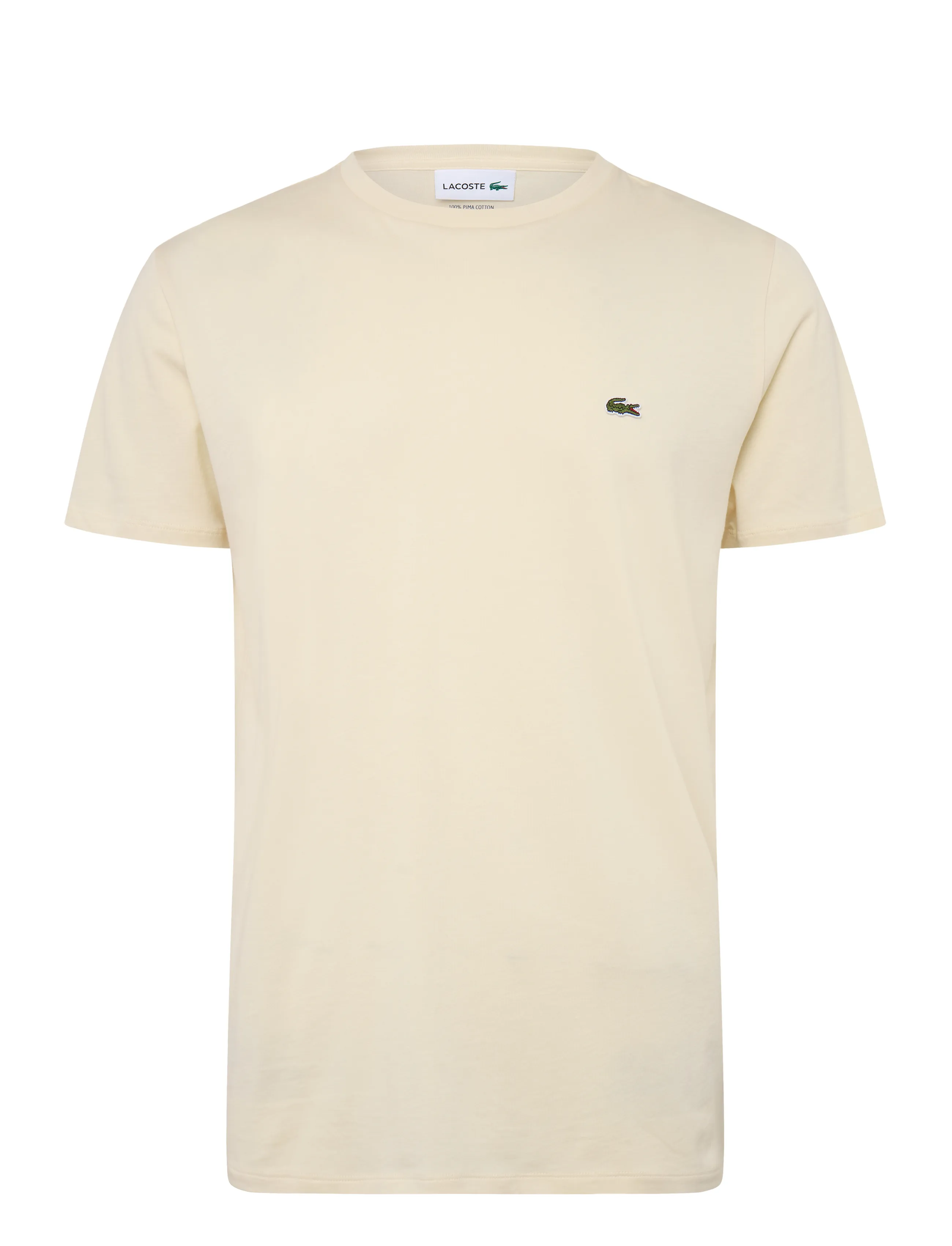 Lacoste 1HT1 Men's tee-shirt - T-shirts - NATUREL CLAIR / beige