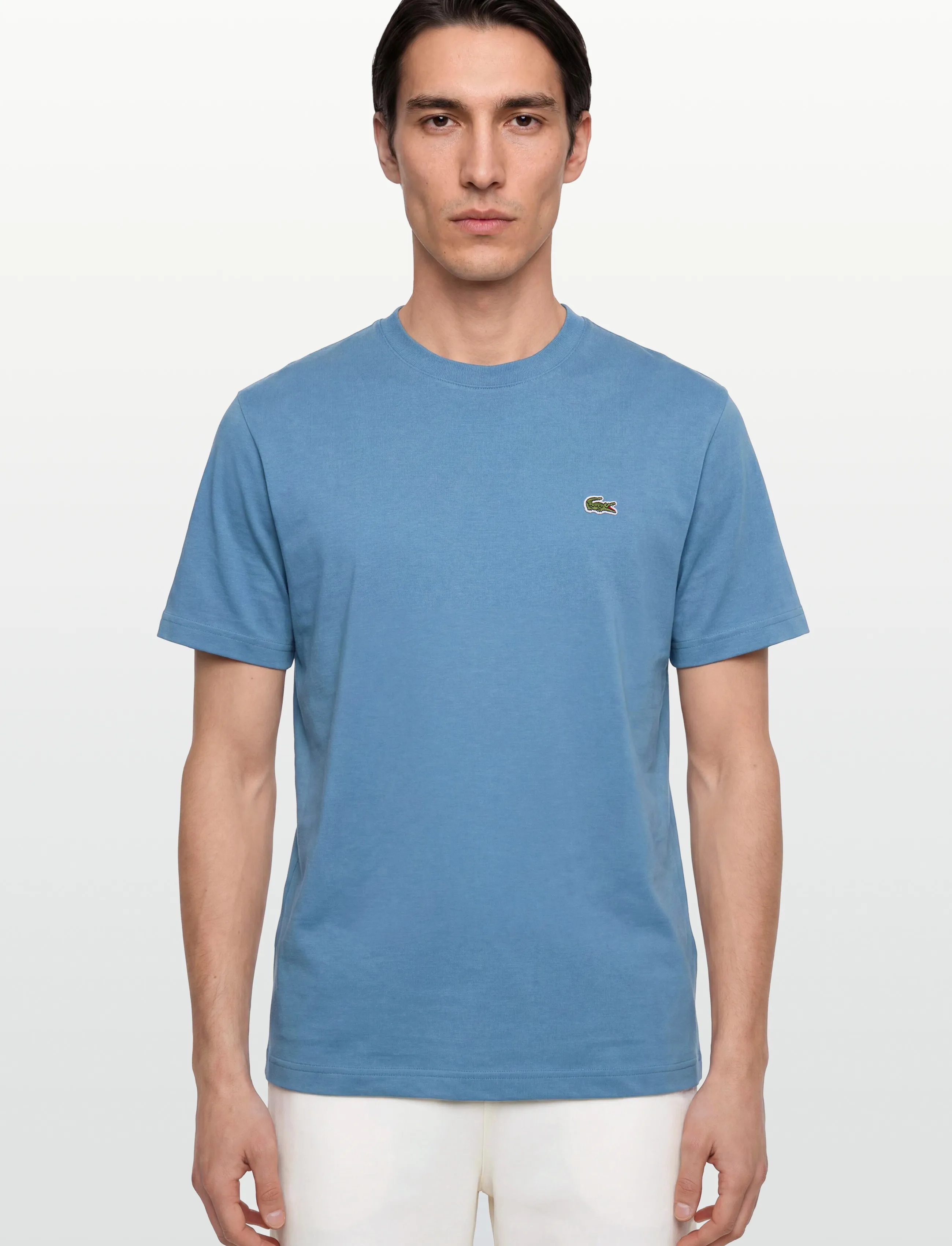 Lacoste - 1HT1 Men's tee-shirt - kortärmade t-shirts - abyss blue - 3