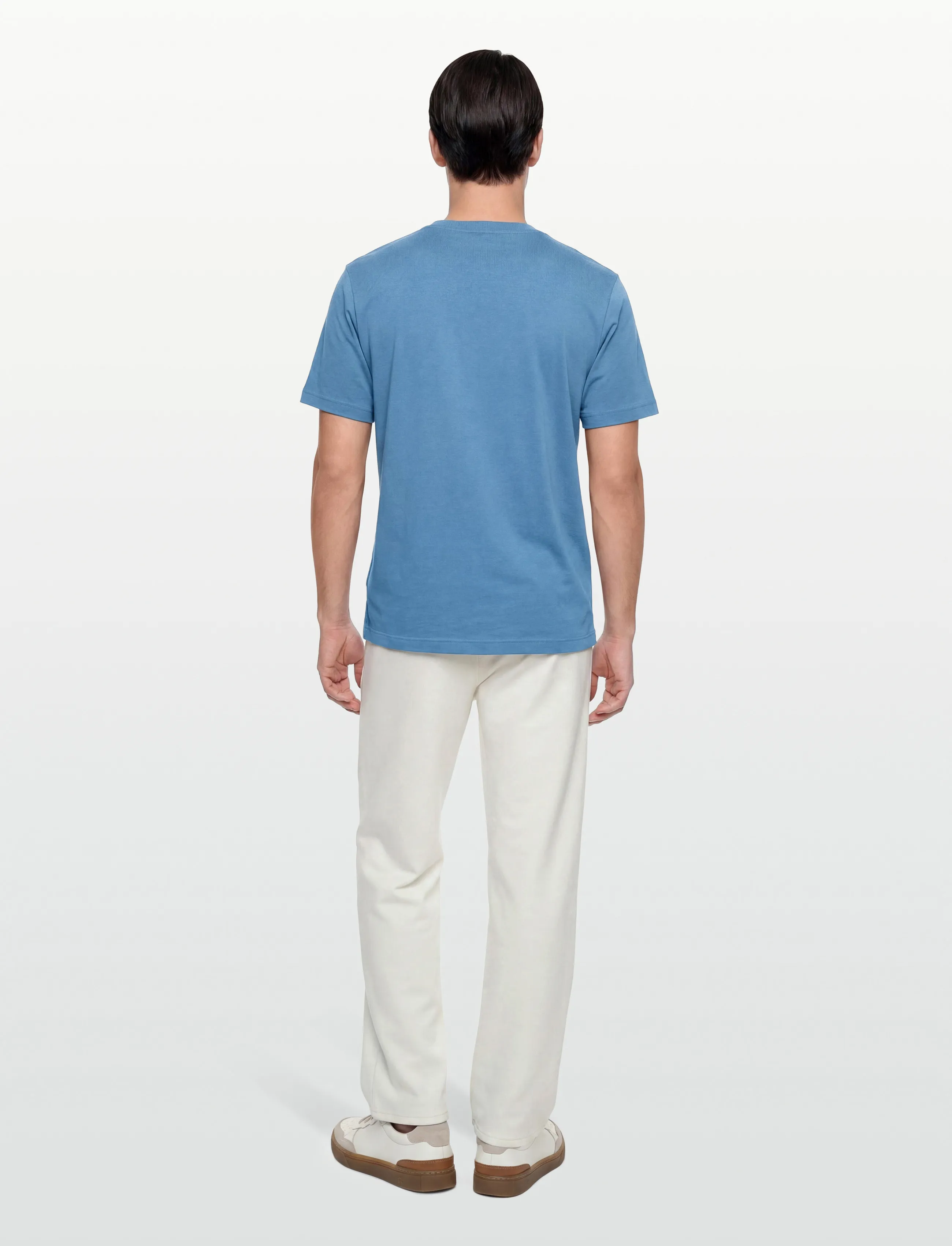 Lacoste - 1HT1 Men's tee-shirt - short-sleeved t-shirts - abyss blue - 4