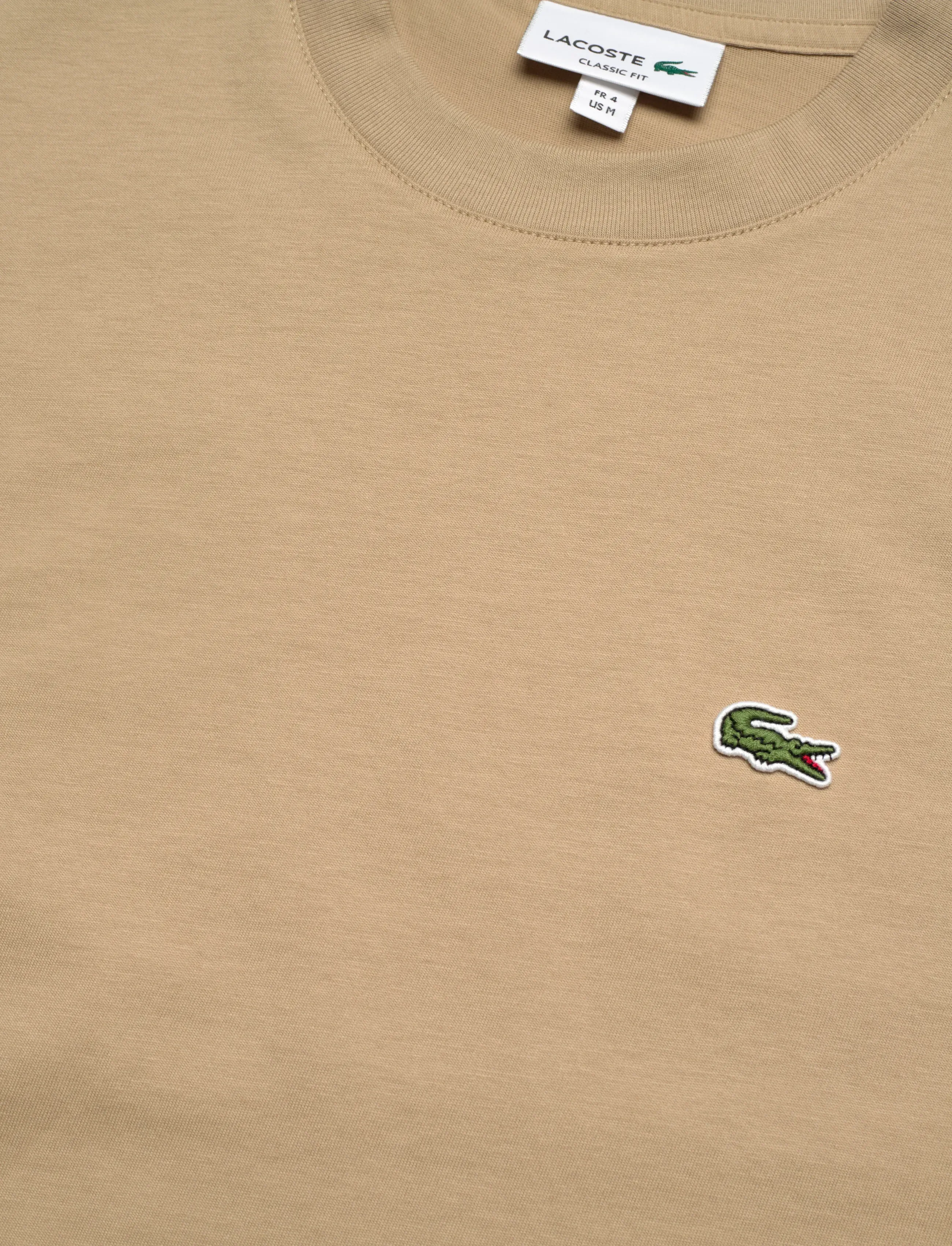Lacoste - 1HT1 Men's tee-shirt - kurzärmelig - beige - 2