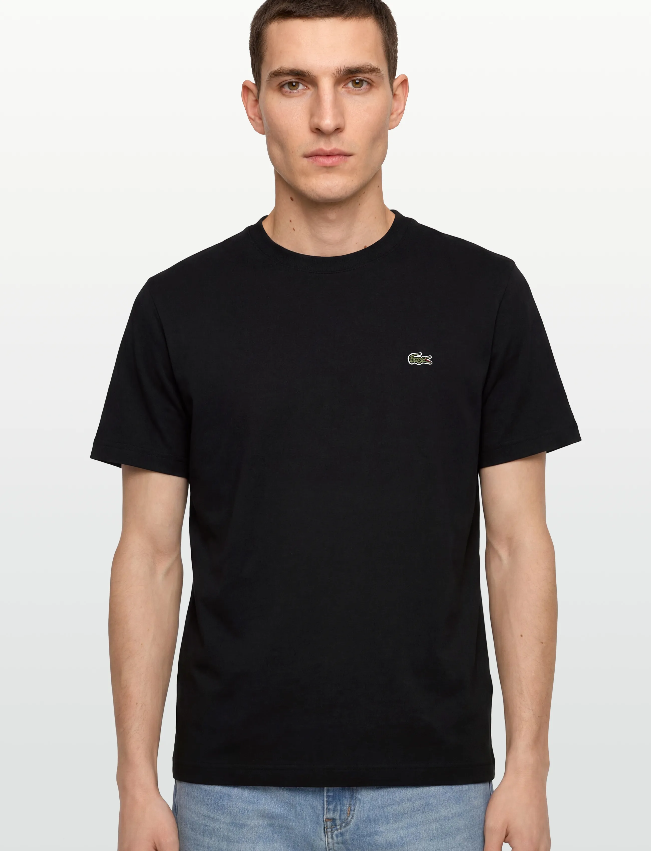 Lacoste - 1HT1 Men's tee-shirt - lühikeste varrukatega t-särgid - black - 3