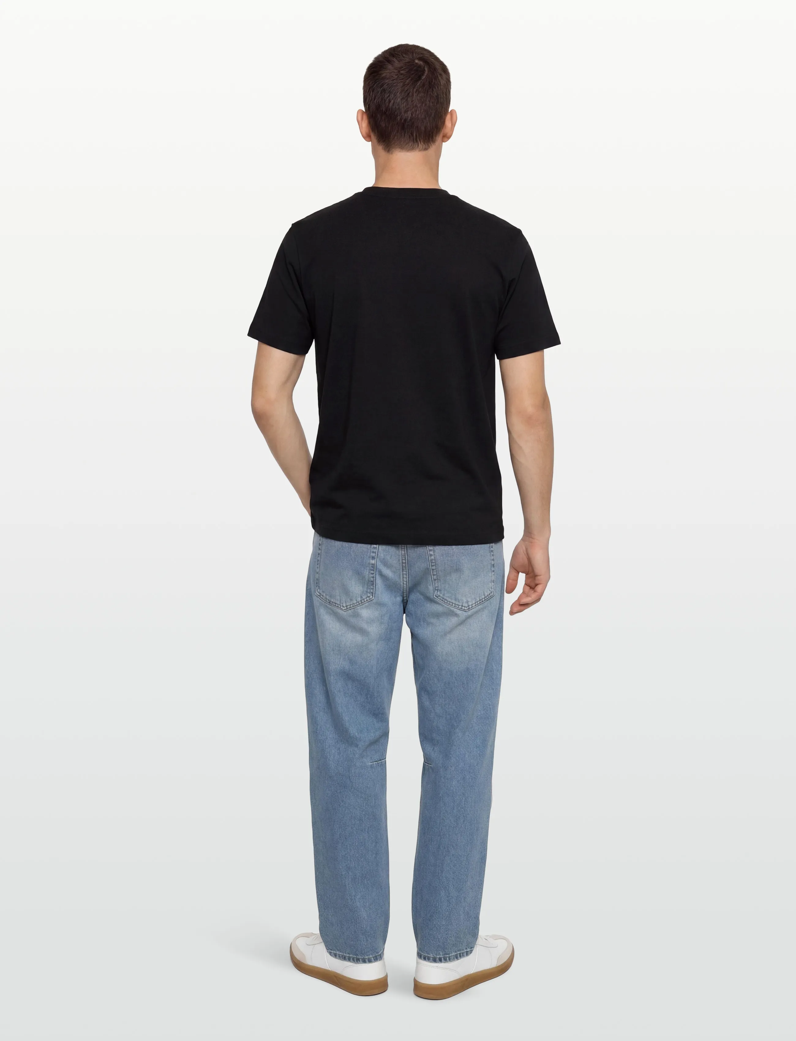 Lacoste - 1HT1 Men's tee-shirt - kortermede t-skjorter - black - 4