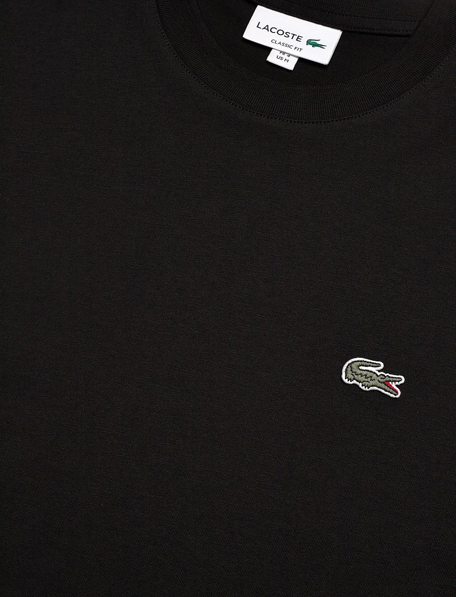 Lacoste - 1HT1 Men's tee-shirt - lühikeste varrukatega t-särgid - black - 5