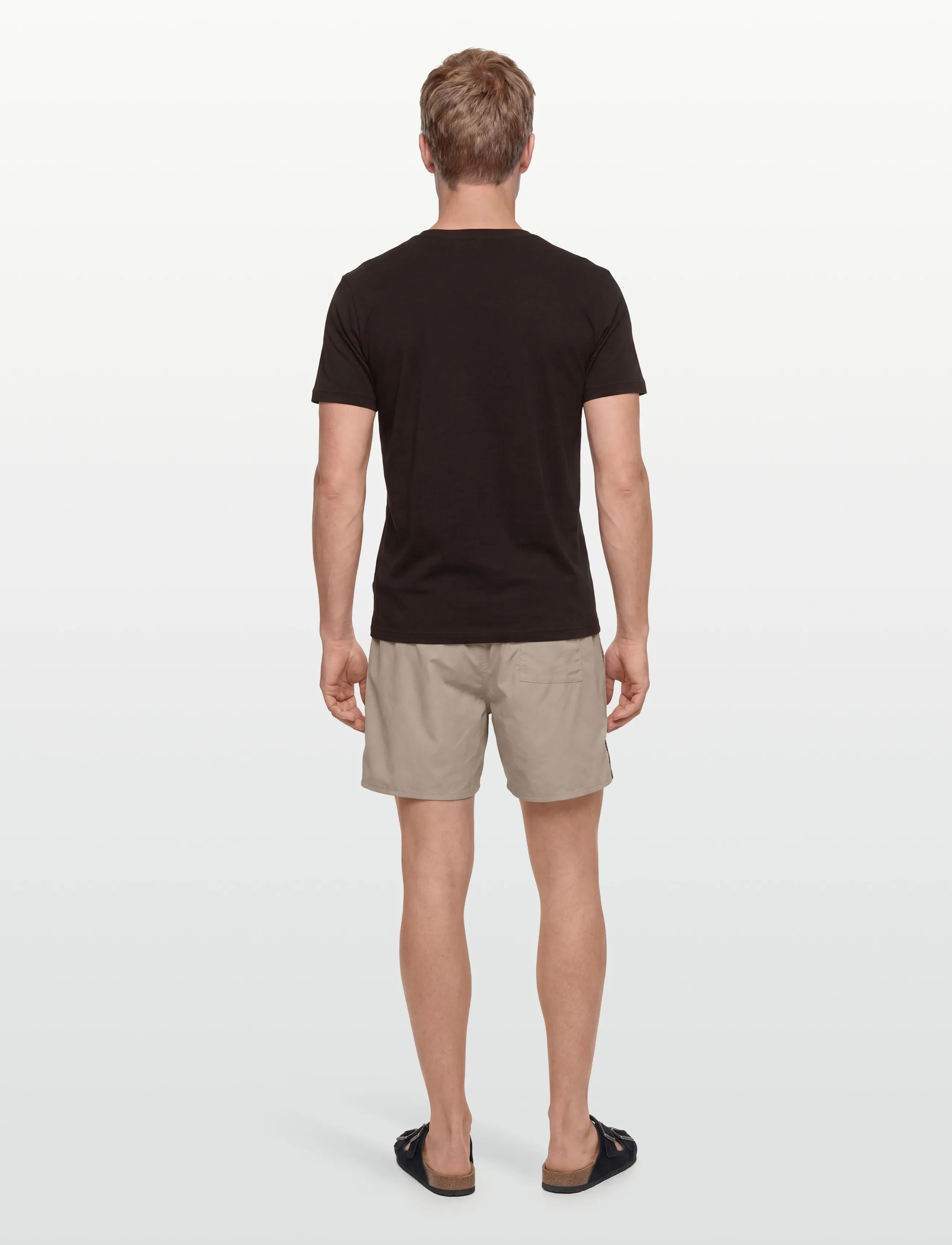 Lacoste - 1HT1 Men's tee-shirt - short-sleeved t-shirts - brown - 4