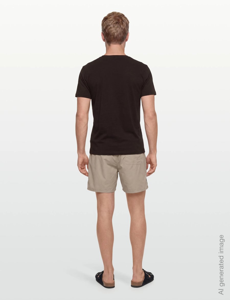 Lacoste - 1HT1 Men's tee-shirt - short-sleeved t-shirts - brown - 4
