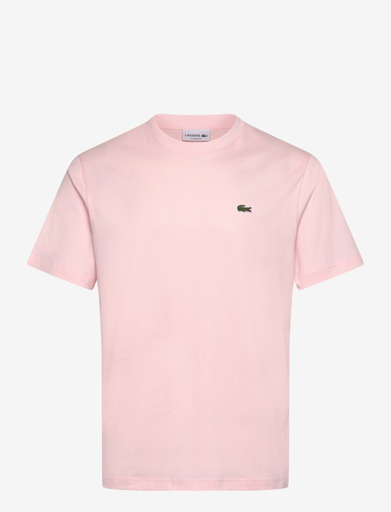 Lacoste - Cotton T-Shirt - lühikeste varrukatega t-särgid - flamingo - 0