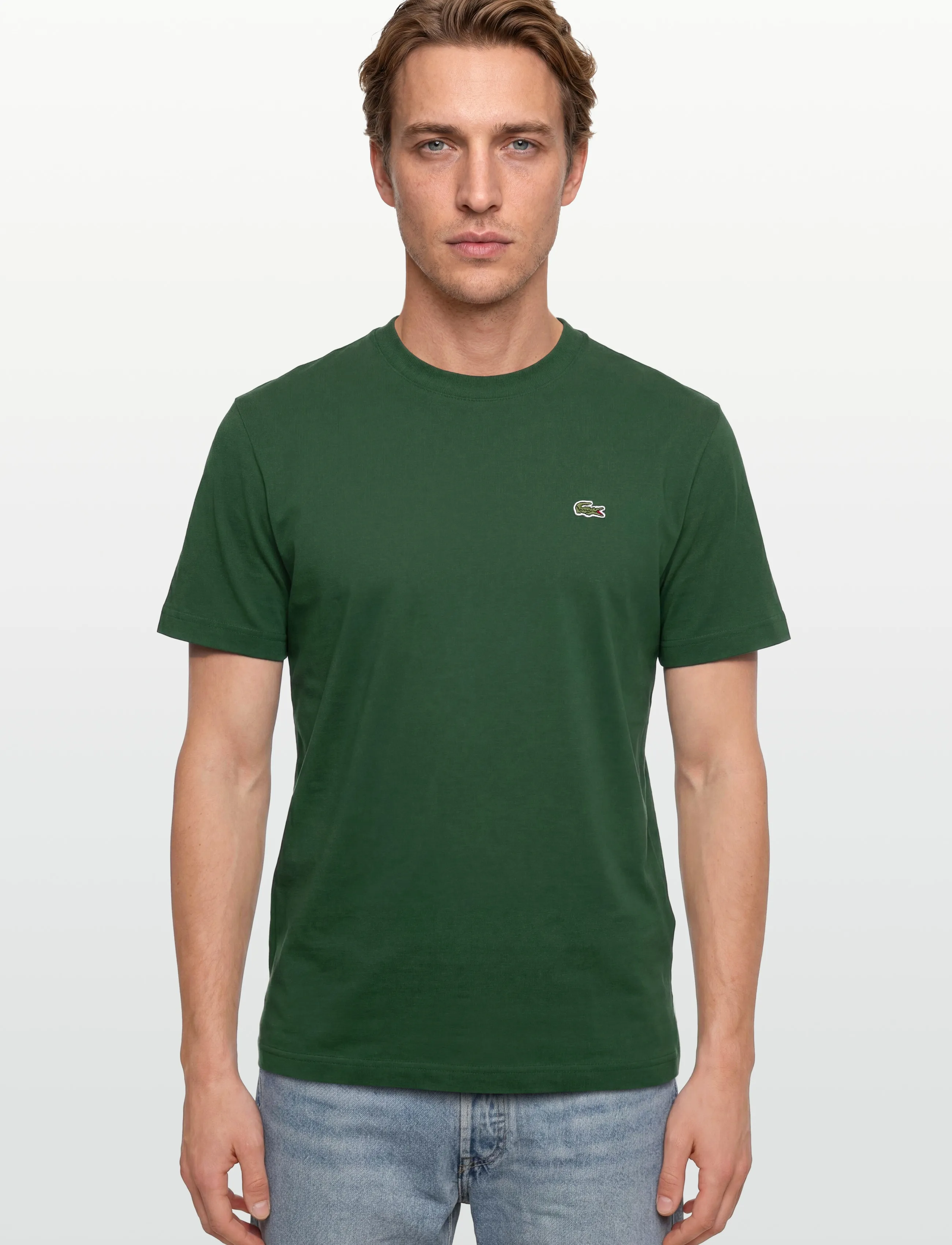 Lacoste - 1HT1 Men's tee-shirt - kurzärmelig - green - 3