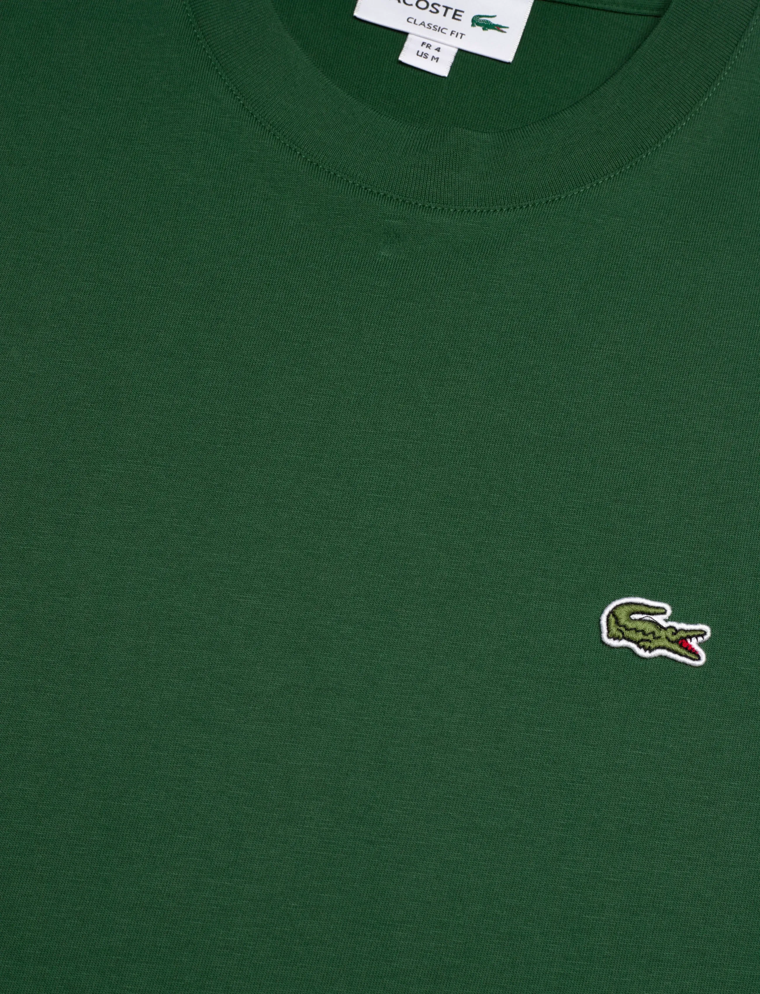 Lacoste - 1HT1 Men's tee-shirt - kortärmade t-shirts - green - 2