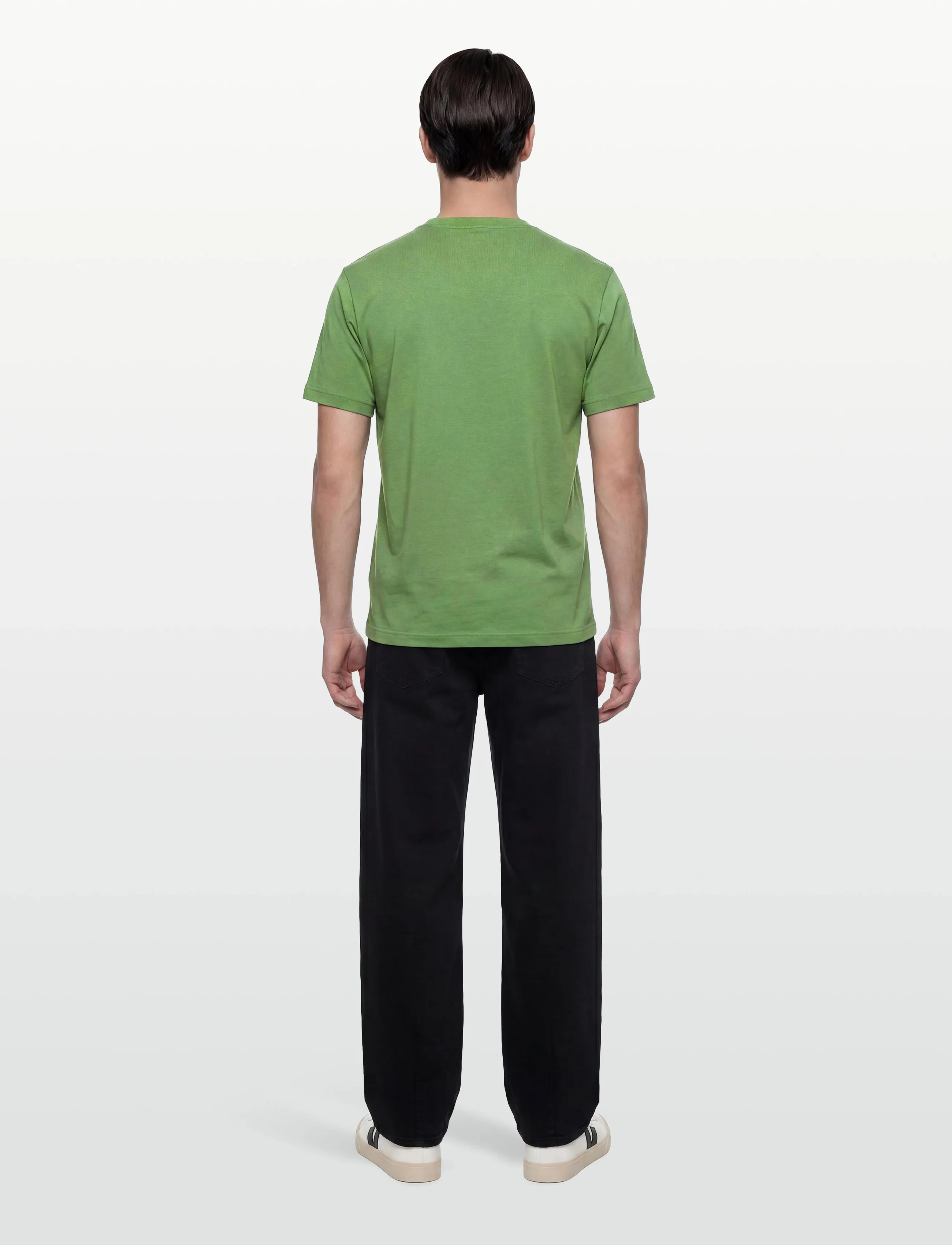 Lacoste - 1HT1 Men's tee-shirt - kortärmade t-shirts - lamb's lettuce - 4