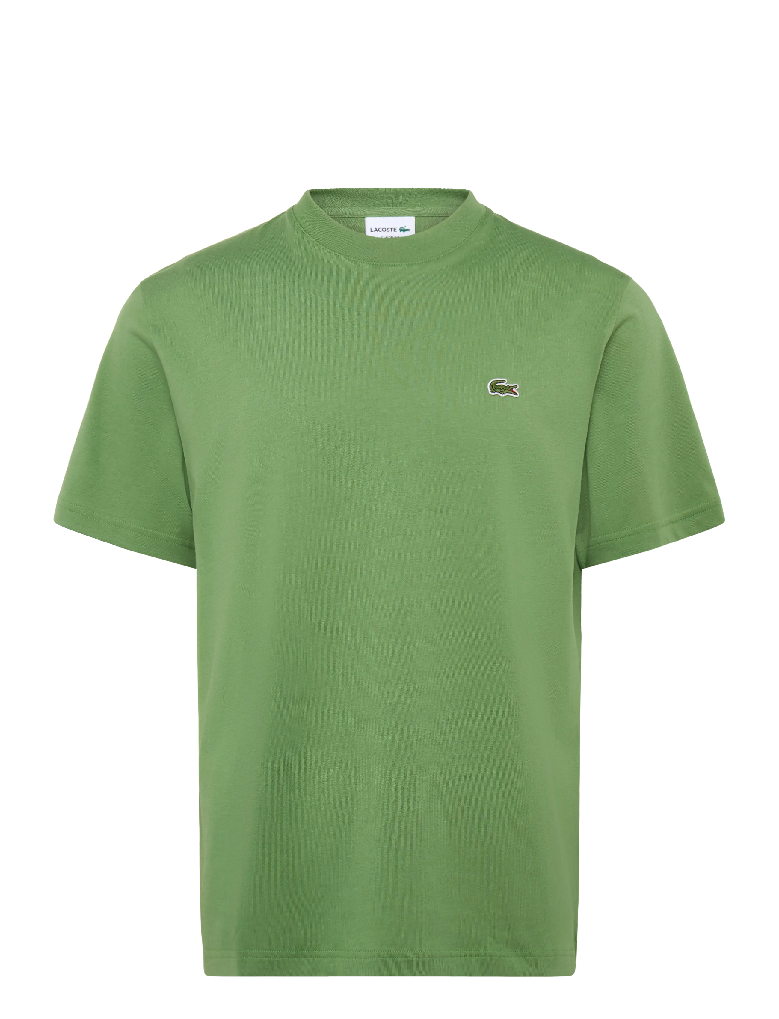Lacoste - 1HT1 Men's tee-shirt - kurzärmelige t-shirts - lamb's lettuce - 3