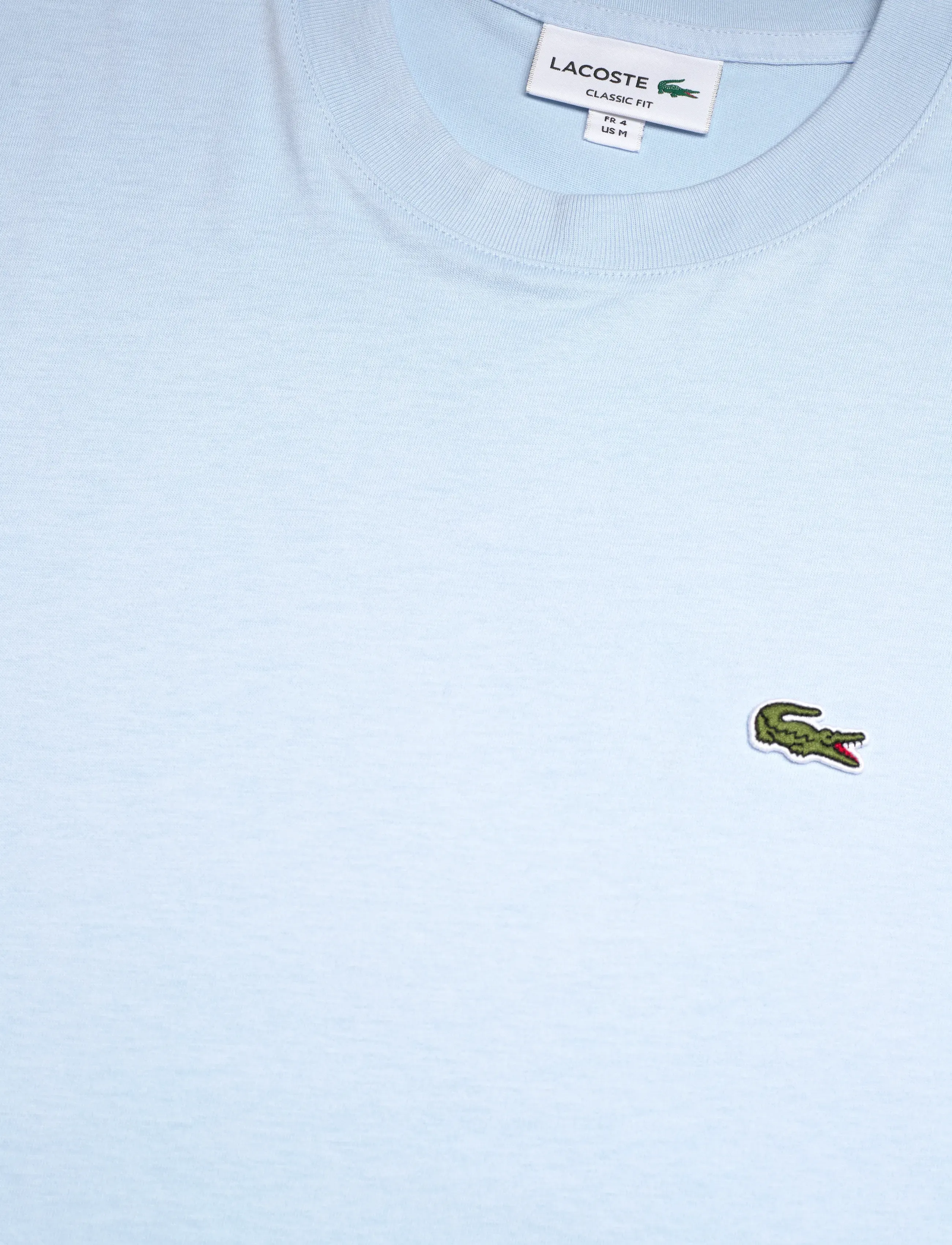 Lacoste - 1HT1 Men's tee-shirt - short-sleeved t-shirts - light blue - 2