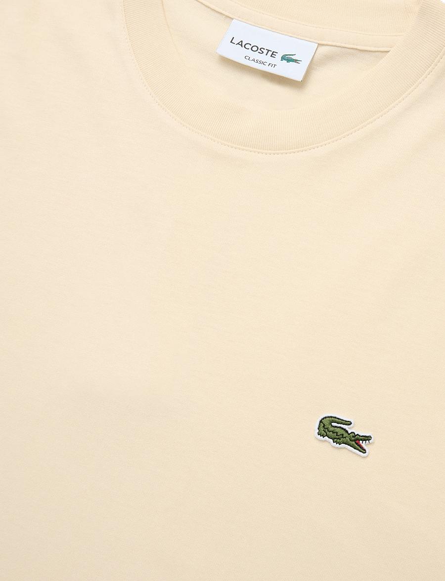 Lacoste - 1HT1 Men's tee-shirt - lühikeste varrukatega t-särgid - naturel clair - 3