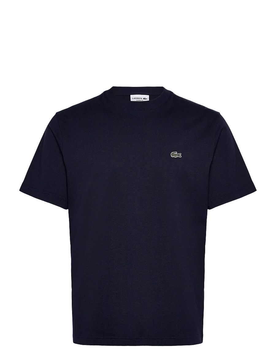 Lacoste - 1HT1 Men's tee-shirt - short-sleeved t-shirts - navy blue - 1