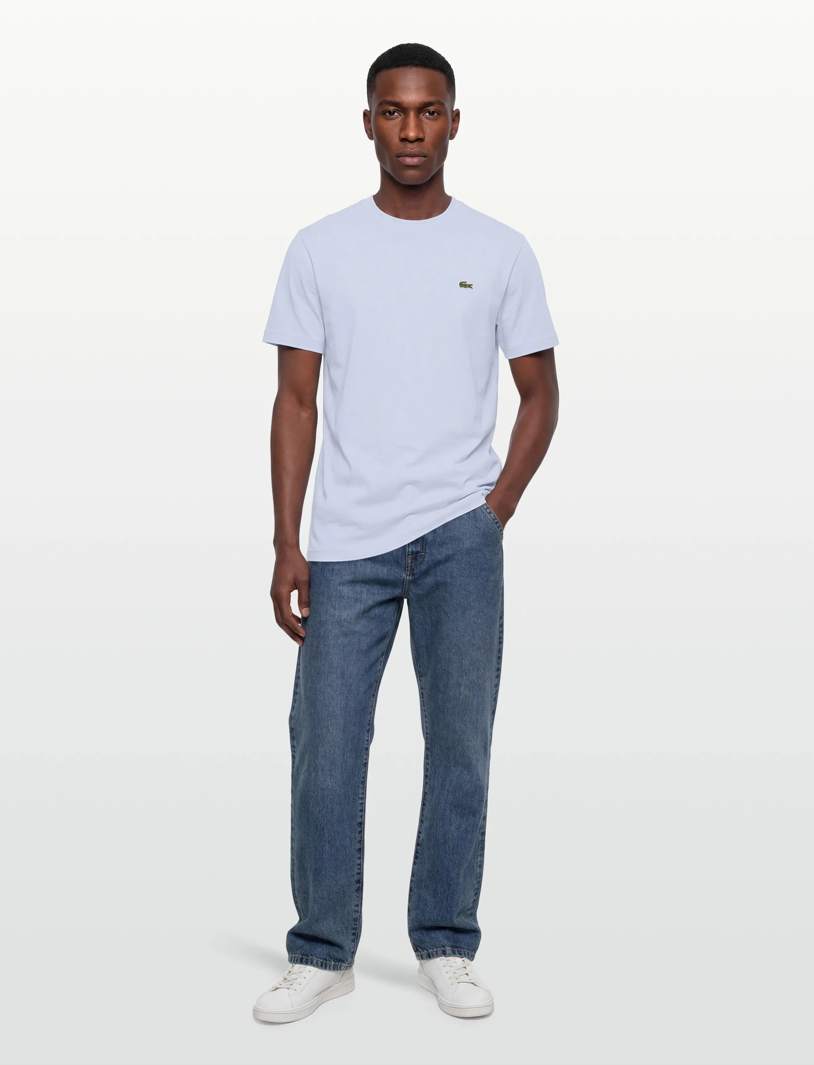 Lacoste 1HT1 Men's tee-shirt - T-shirts - PHOENIX BLUE / blue