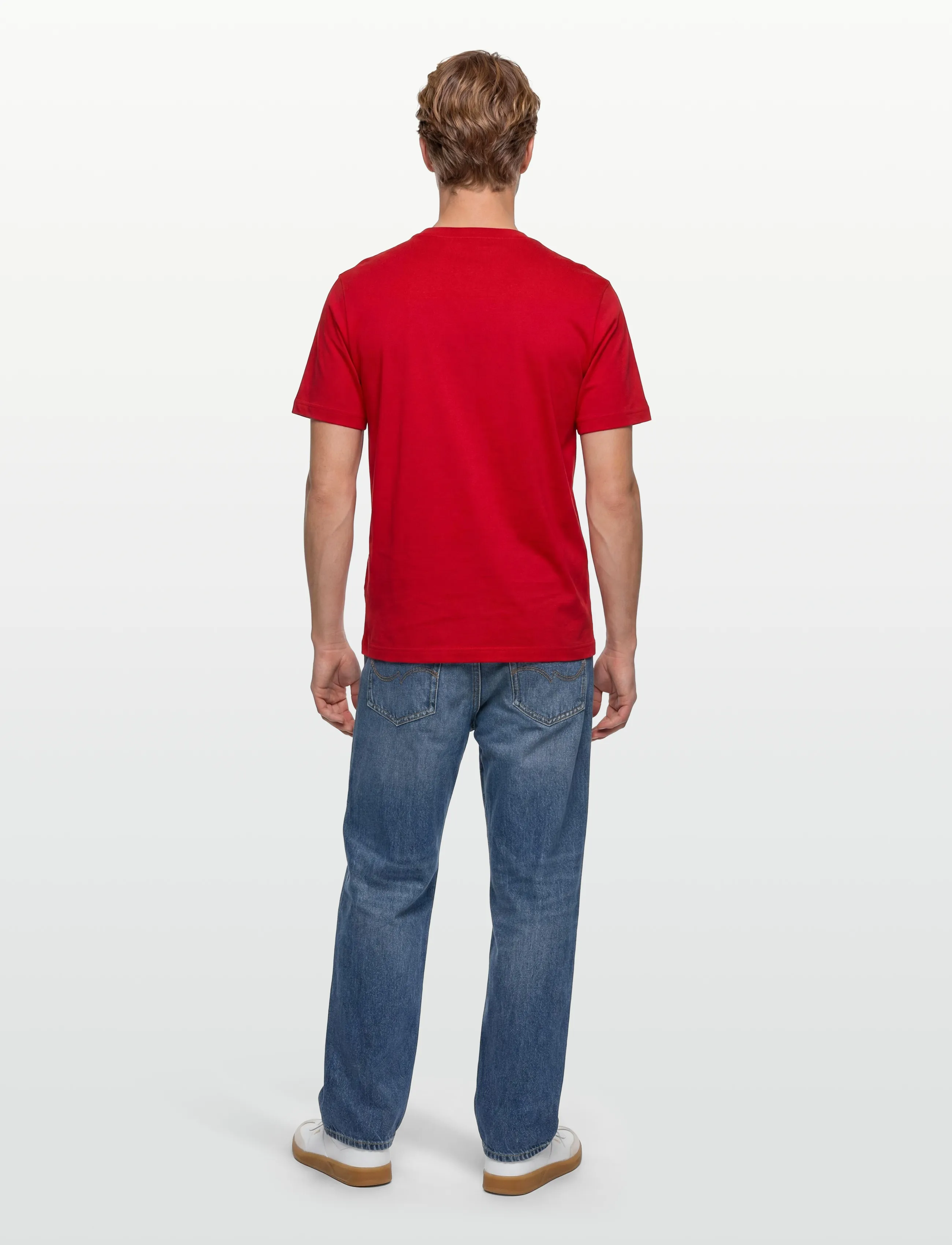 Lacoste - 1HT1 Men's tee-shirt - kurzärmelige t-shirts - red - 4
