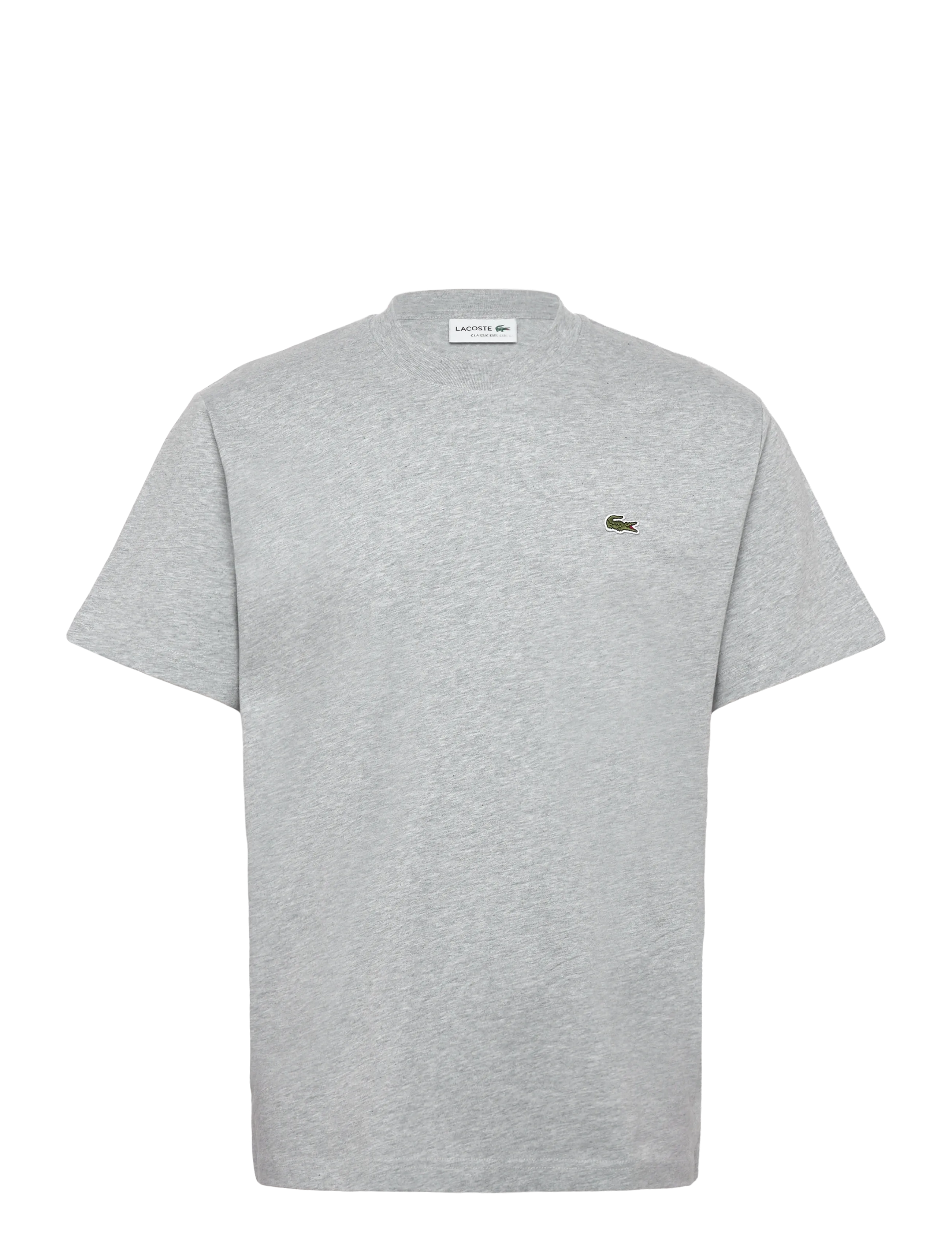 Lacoste Cotton T-Shirt - Marškinėliai - SILVER CHINE / grey