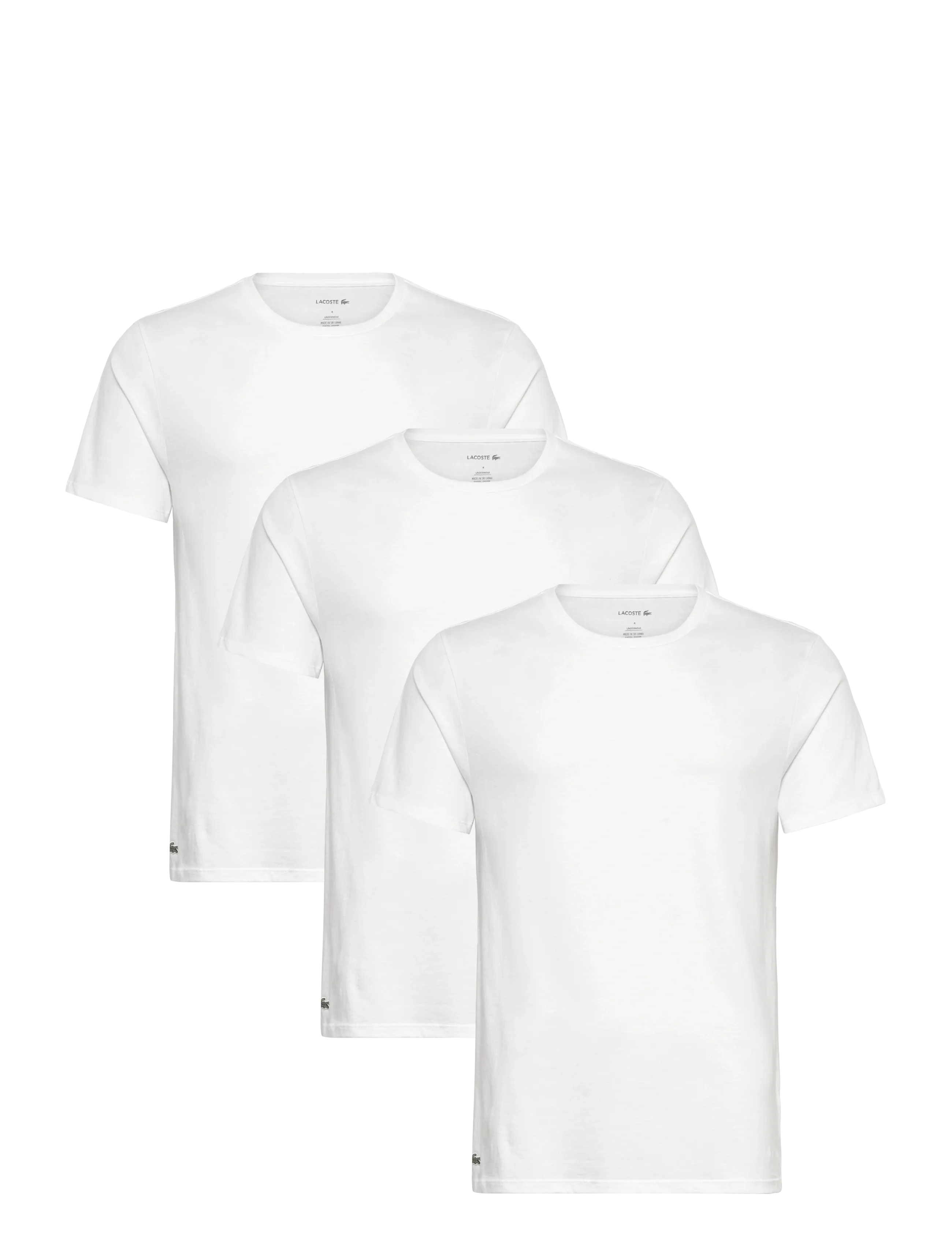 Lacoste 5Ht1 Underwear Tshirt Men, XXL, T-shirts, Weiß - Short-sleeved, Männerswear