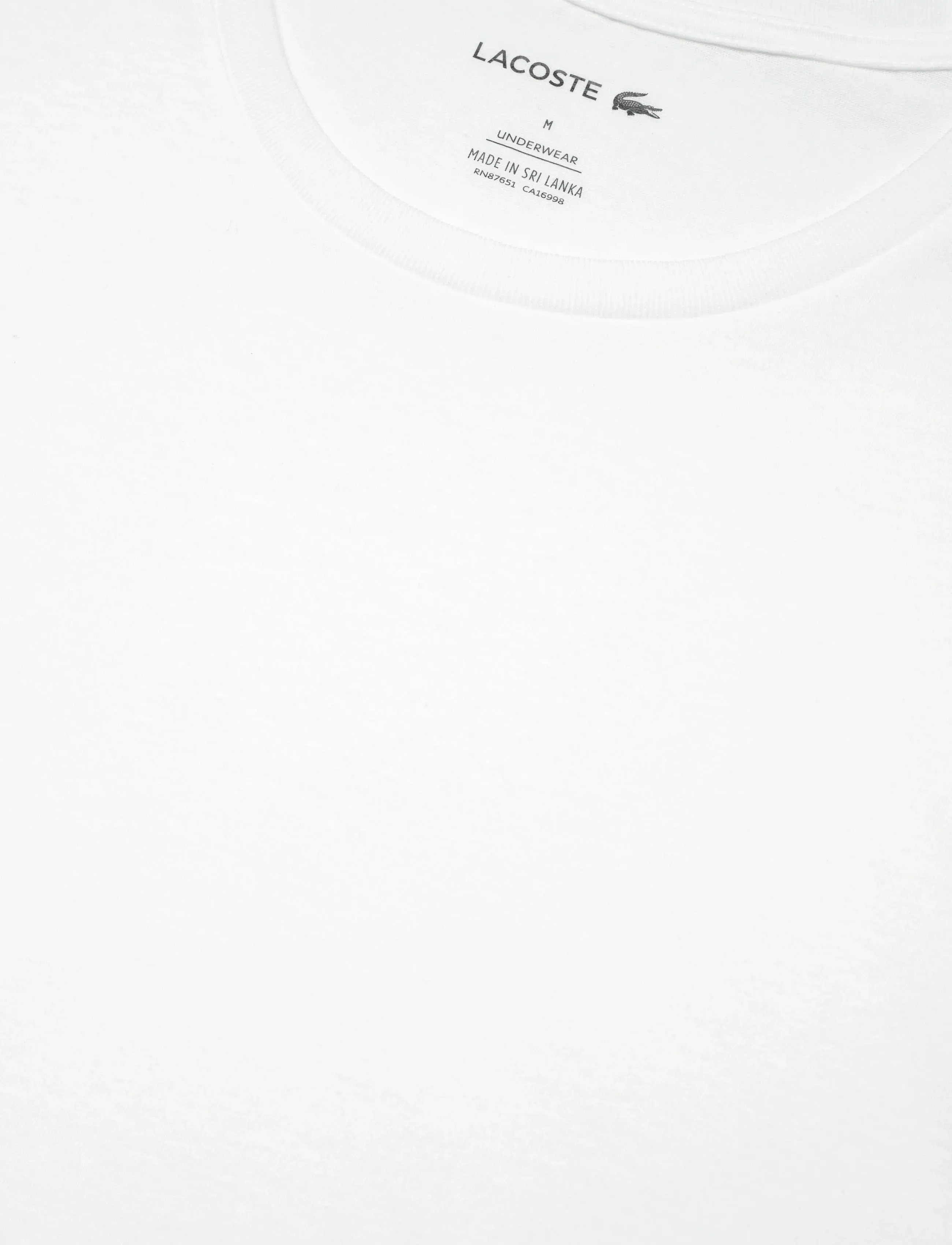 Lacoste - 5HT1 Underwear TShirt men - pyjamaoberteil - white - 2