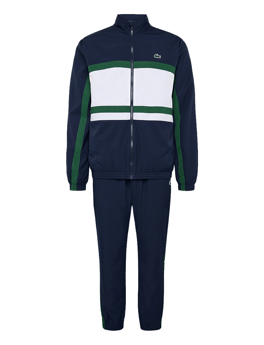Lacoste - 1HW1 Men's tracksuit - träningsoveraller - navy blue/white - 0