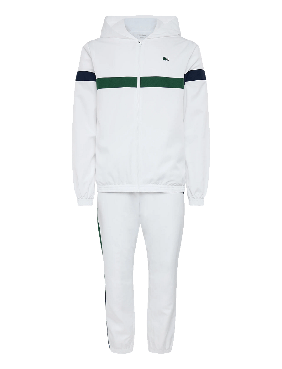 Lacoste - 1HW1 Men's tracksuit - jogging tøj - white/green - 0