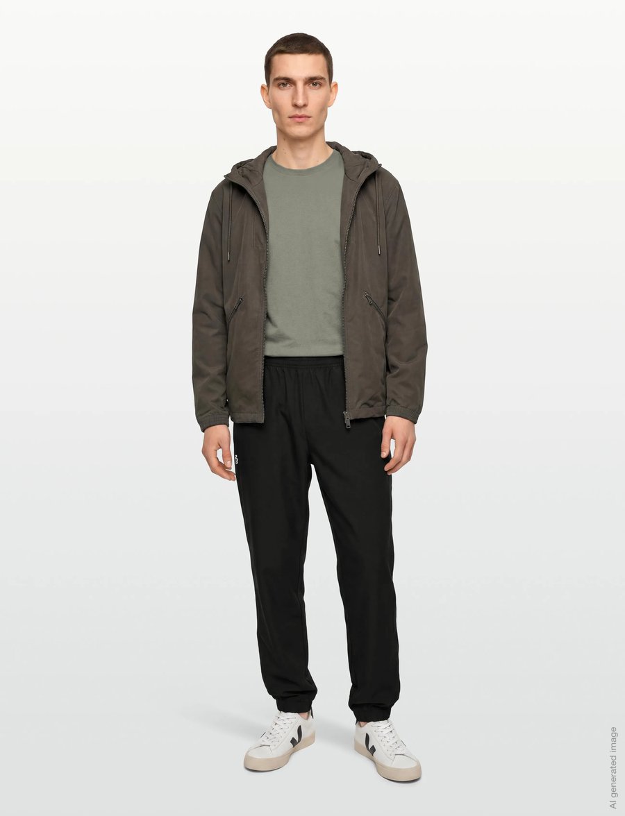 Lacoste - 1HW2 Men's tracksuit trousers - trainingshosen - black - 0