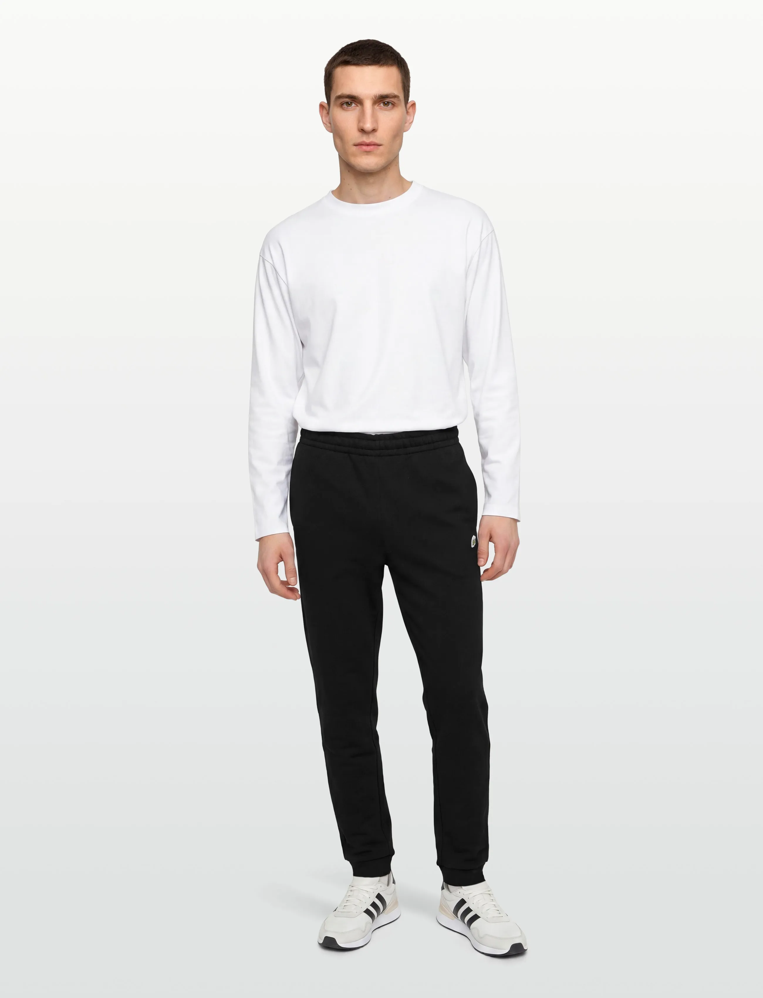 Lacoste 1HW2 Men's tracksuit trousers - Tøj - BLACK / black